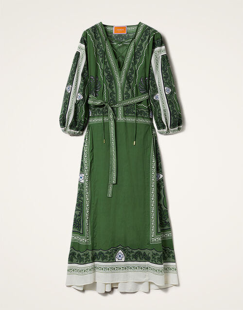 La DoubleJ Viviana Dress Mirage Placée Green DRE0716COT056AGE01GR02