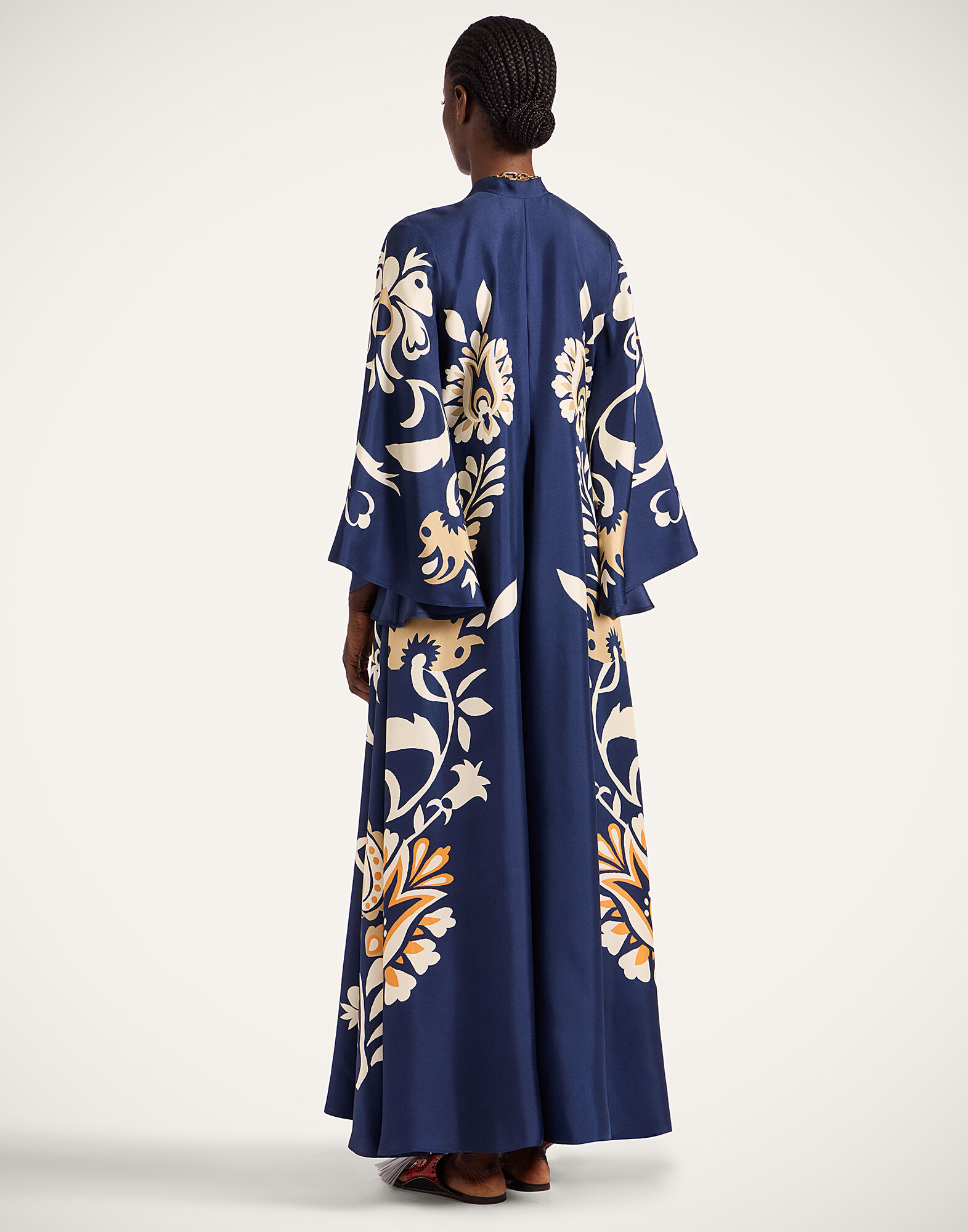 La DoubleJ Magnifico Dress Selva Plac&eacute;e Blue DRE0232SIL006SEL07BU03