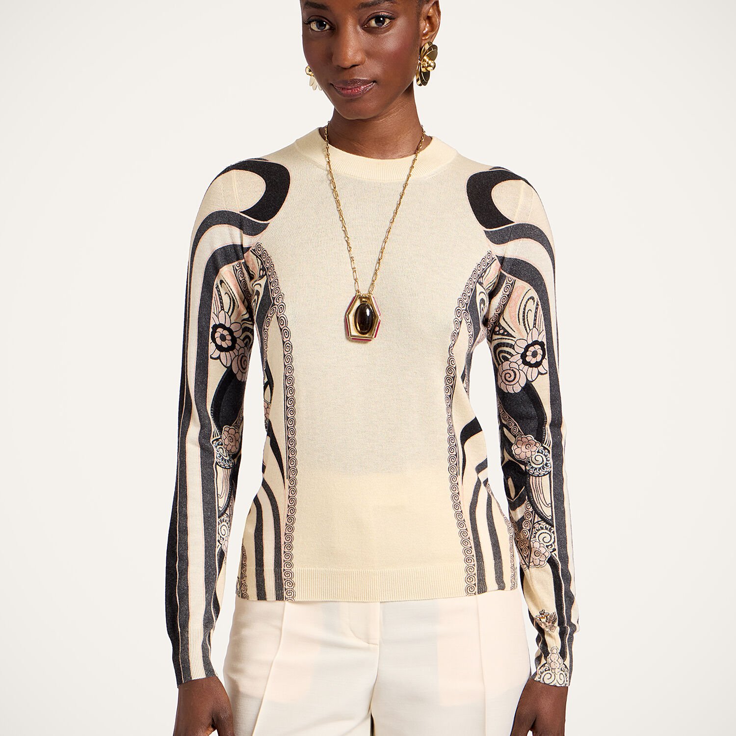 La Double J Silky Crew Neck
