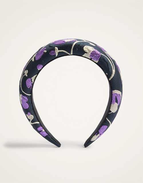 La DoubleJ Medici Headband Honeysuckle Black HEB0017JCQ128HNY02BL01