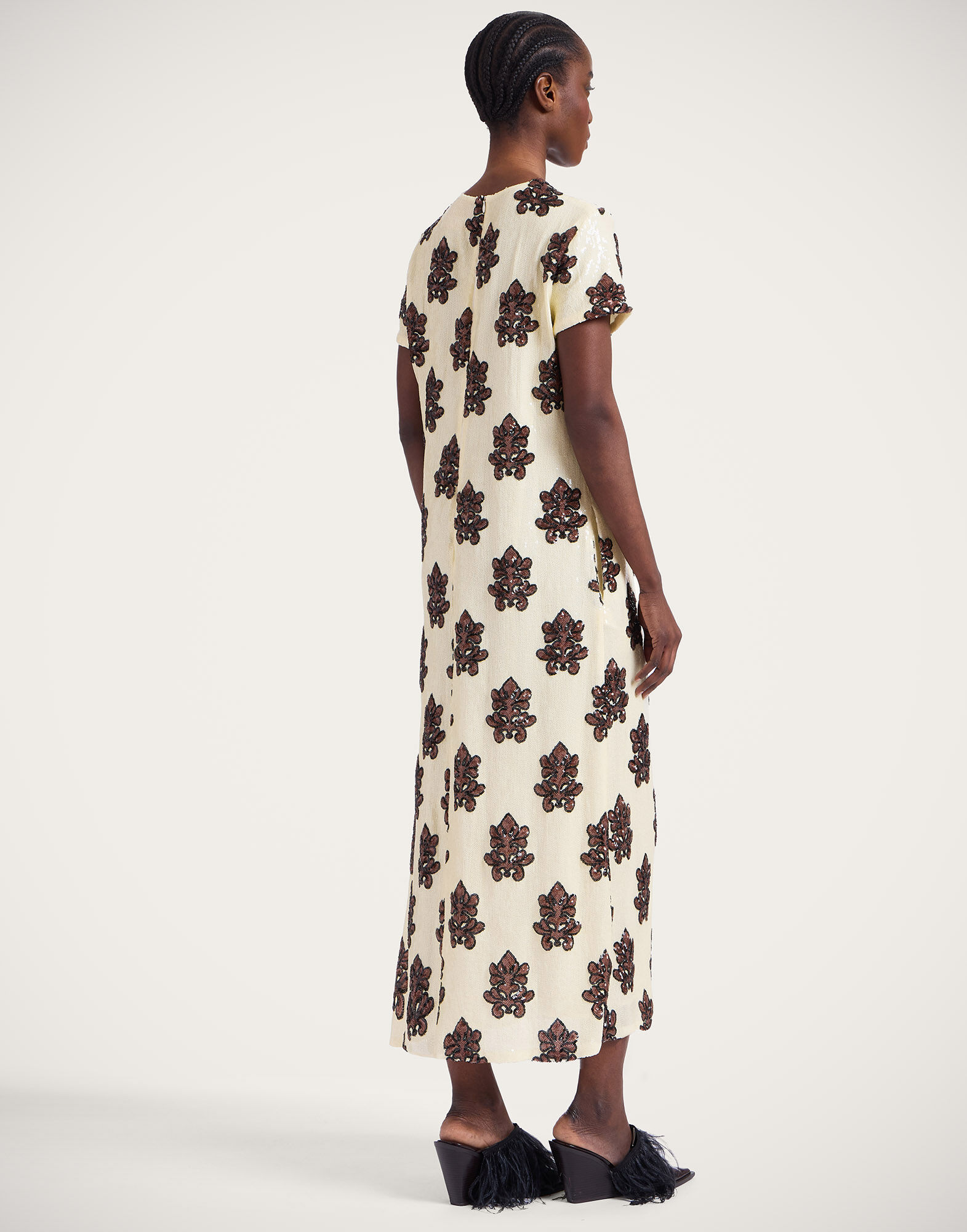 La DoubleJ Super Swing Dress Herald Pink DRE0611PAI006HRL04PI01