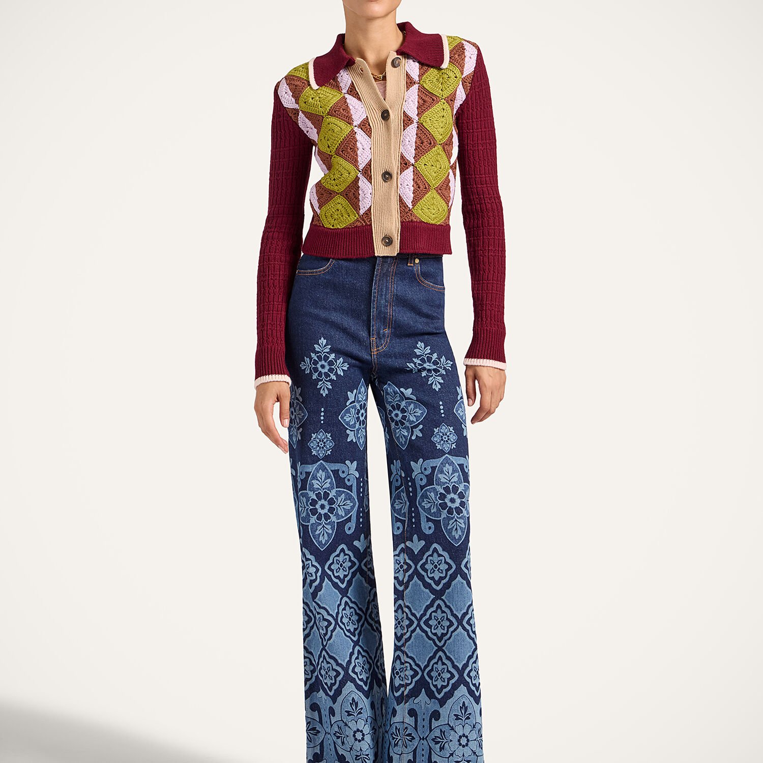 La Double J Flare Jeans