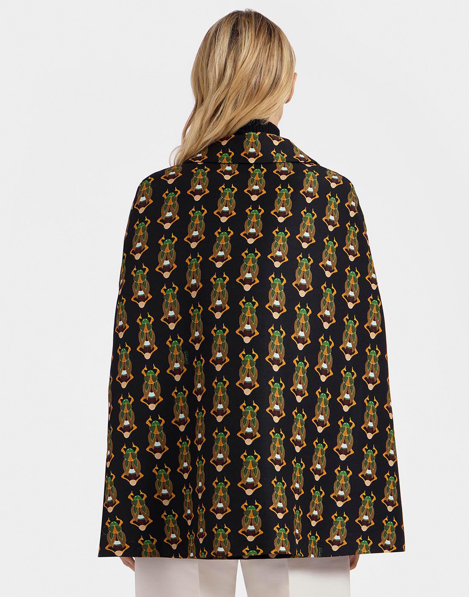 La DoubleJ Milano Mini Cape Scarab Black JAC0072CAD001SCA01BL01