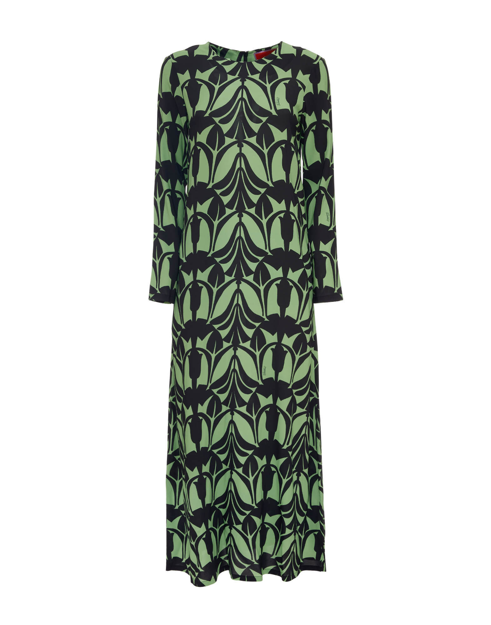 La DoubleJ Long Sleeve Swing Dress Papyrus Green DRE0184VIS001PAY01GR02