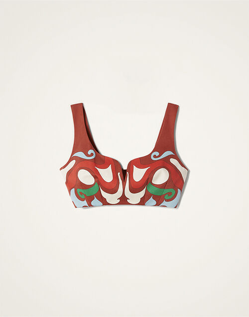 La DoubleJ Baia Crop Top Phoenix Placée Light Blue TOP0094COT037PHO01BU01