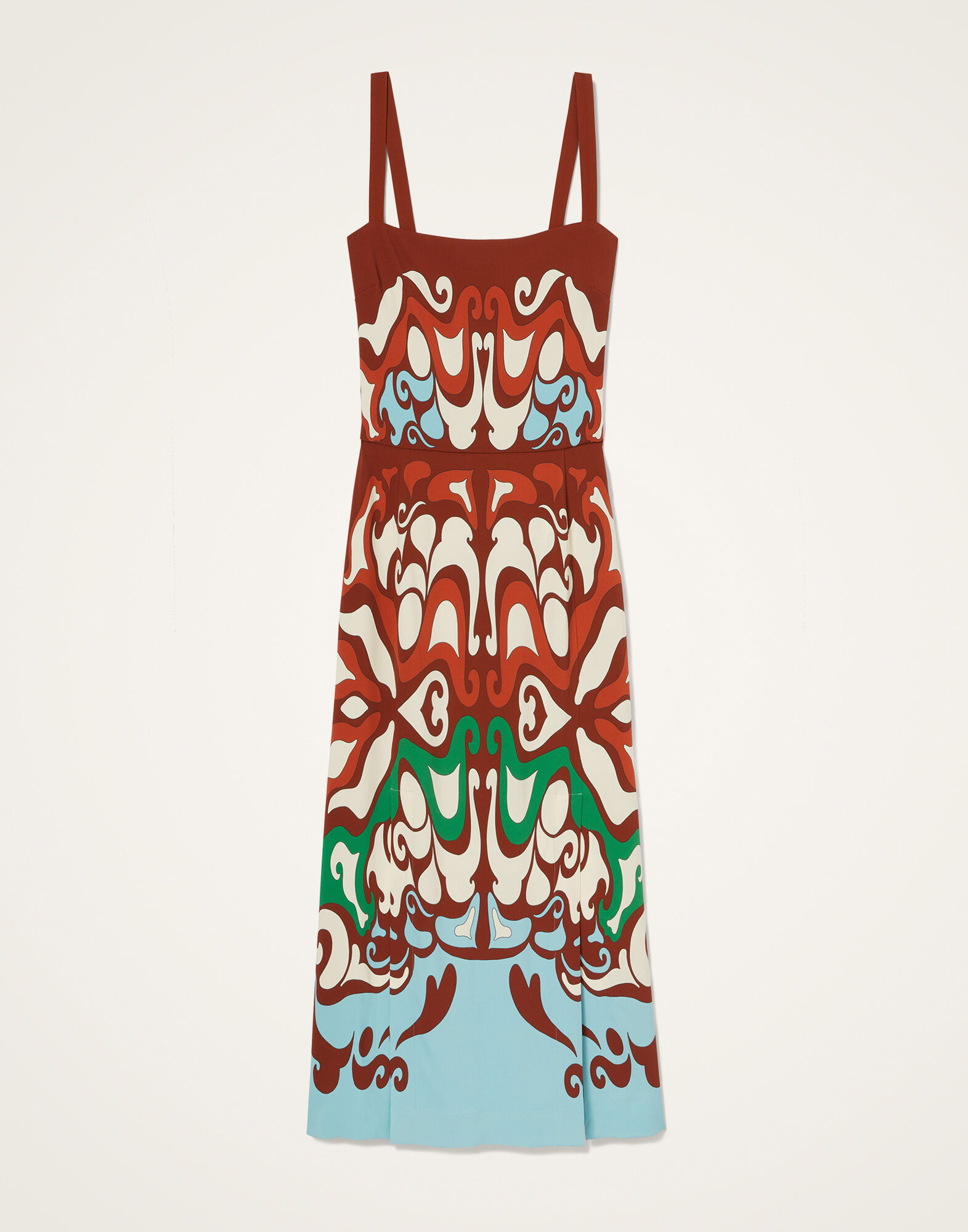 La DoubleJ Buy Me A Martini Dress Phoenix Plac&eacute;e Light Blue DRE0673VIS011PHO01BU01