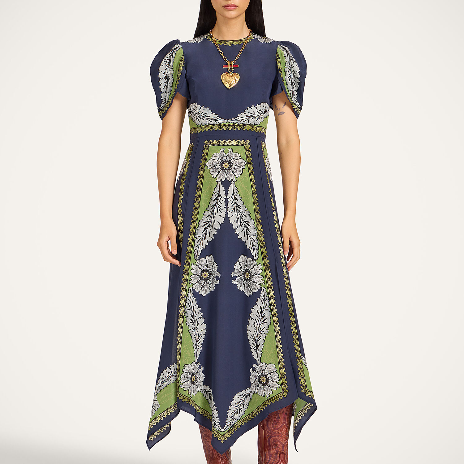 La Double J Cherie Scarf Dress