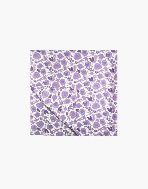 La DoubleJ Large Tablecloth Wildbird Viola TBC0003LIN001CER0007