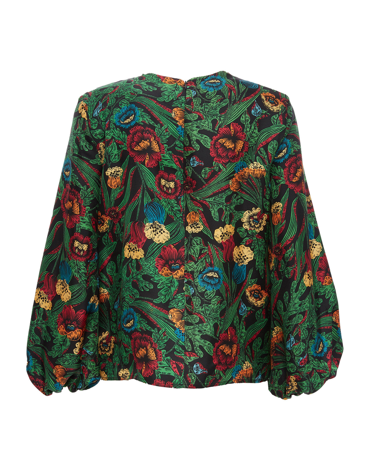 La DoubleJ Charming Top Night Garden TOP0021SIL001GAR0001