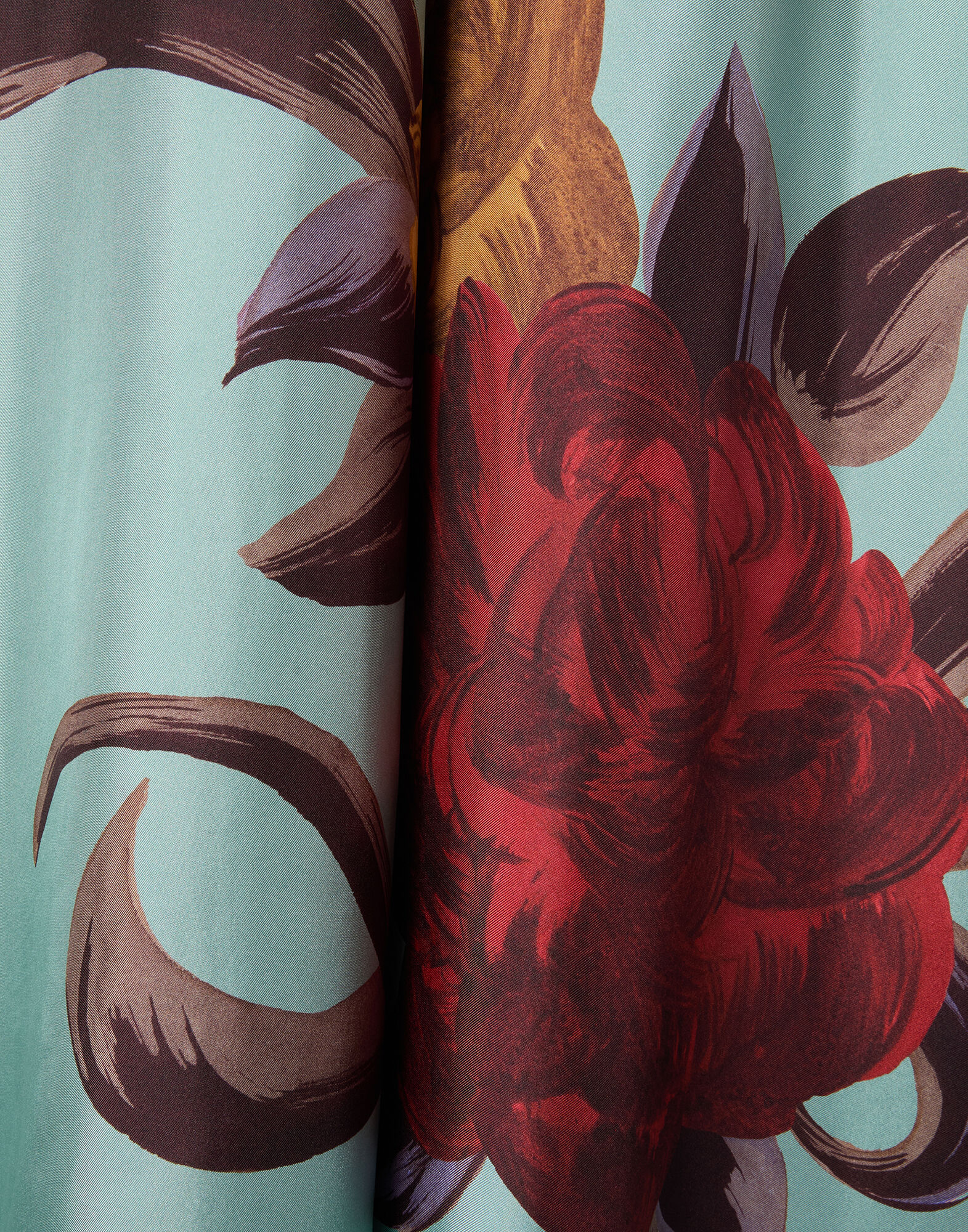 La DoubleJ Magnifico Dress Peony Plac&eacute;e Light Blue DRE0232SIL001PEO06BU01