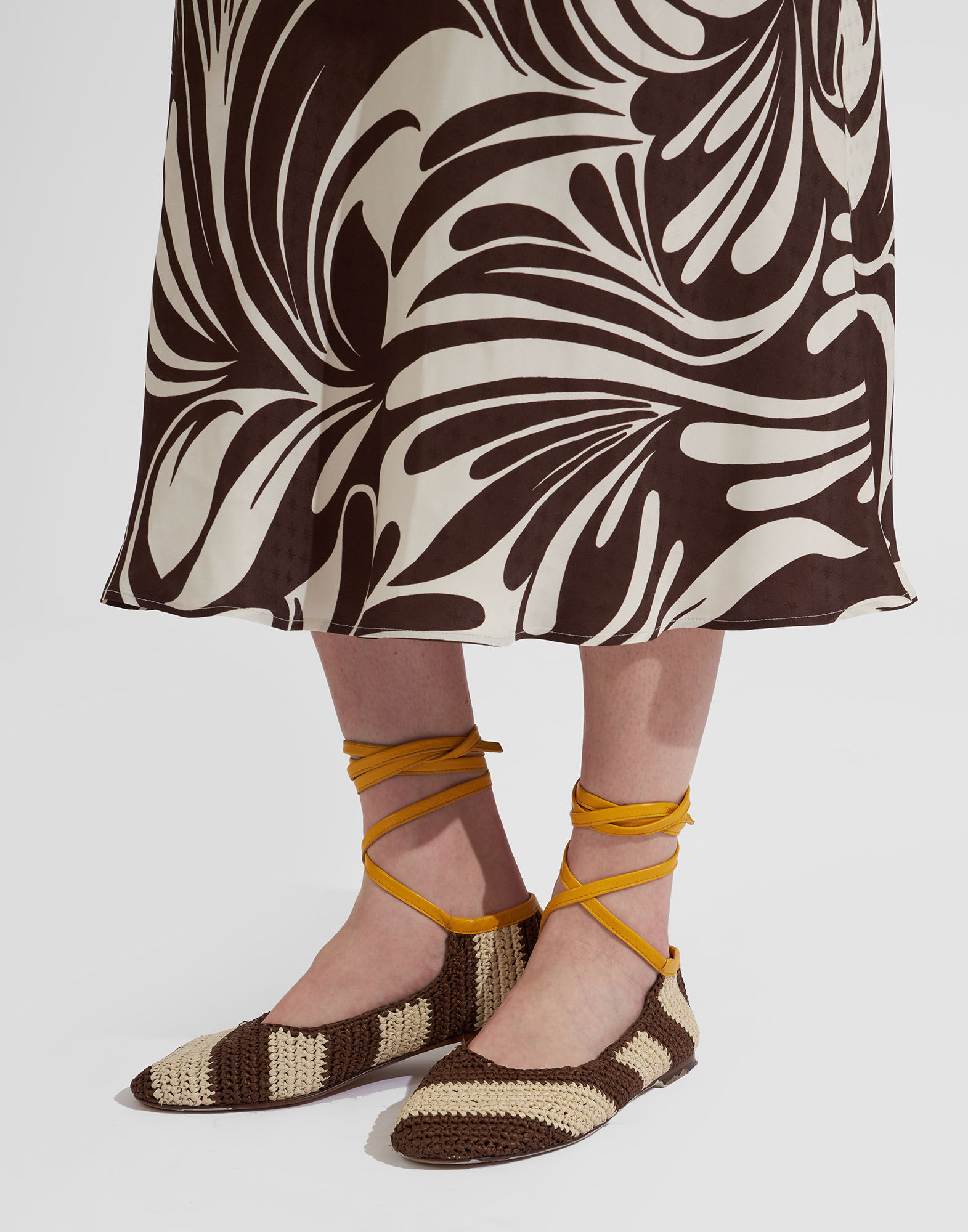 La DoubleJ Ballerina Flats Veneziana SHO0077FOD001BFL03PI01