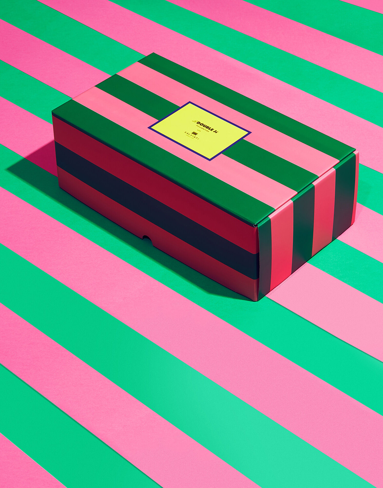 La DoubleJ Rainbow Glass Set of 8 Rainbow GLA0003MUR001ASS0001