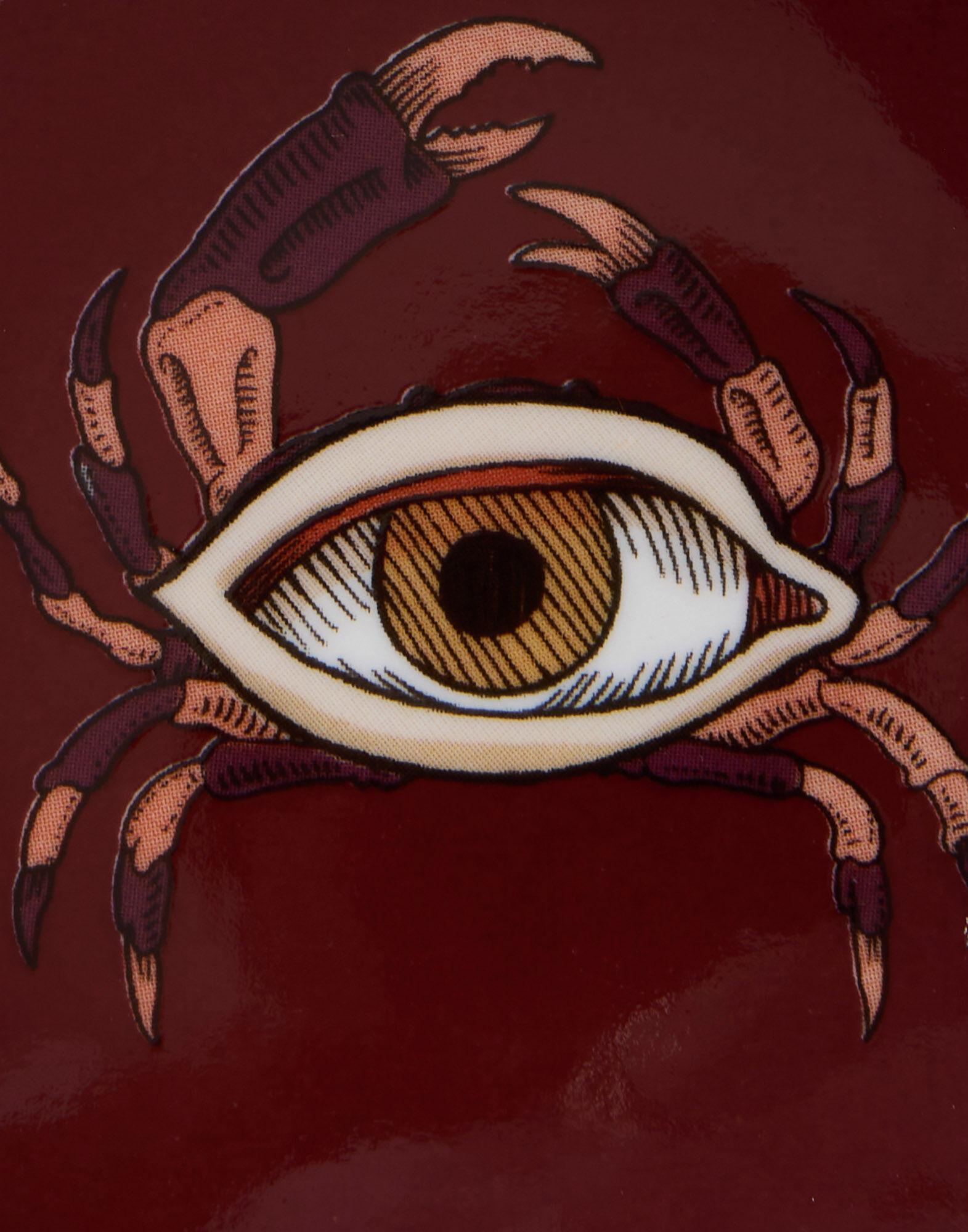 La DoubleJ Keepsake The Crab Bordeaux BTX0003CER001CRB07RE02