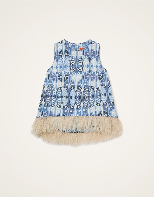 La DoubleJ La Scala Top Cocoon Blue TOP0013COT005COC01BU03
