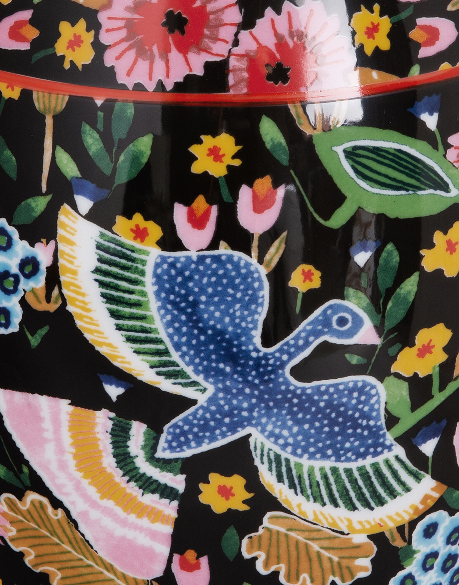 La DoubleJ Big Tea Jar Colombo Nero VAS0004CER001COL0006