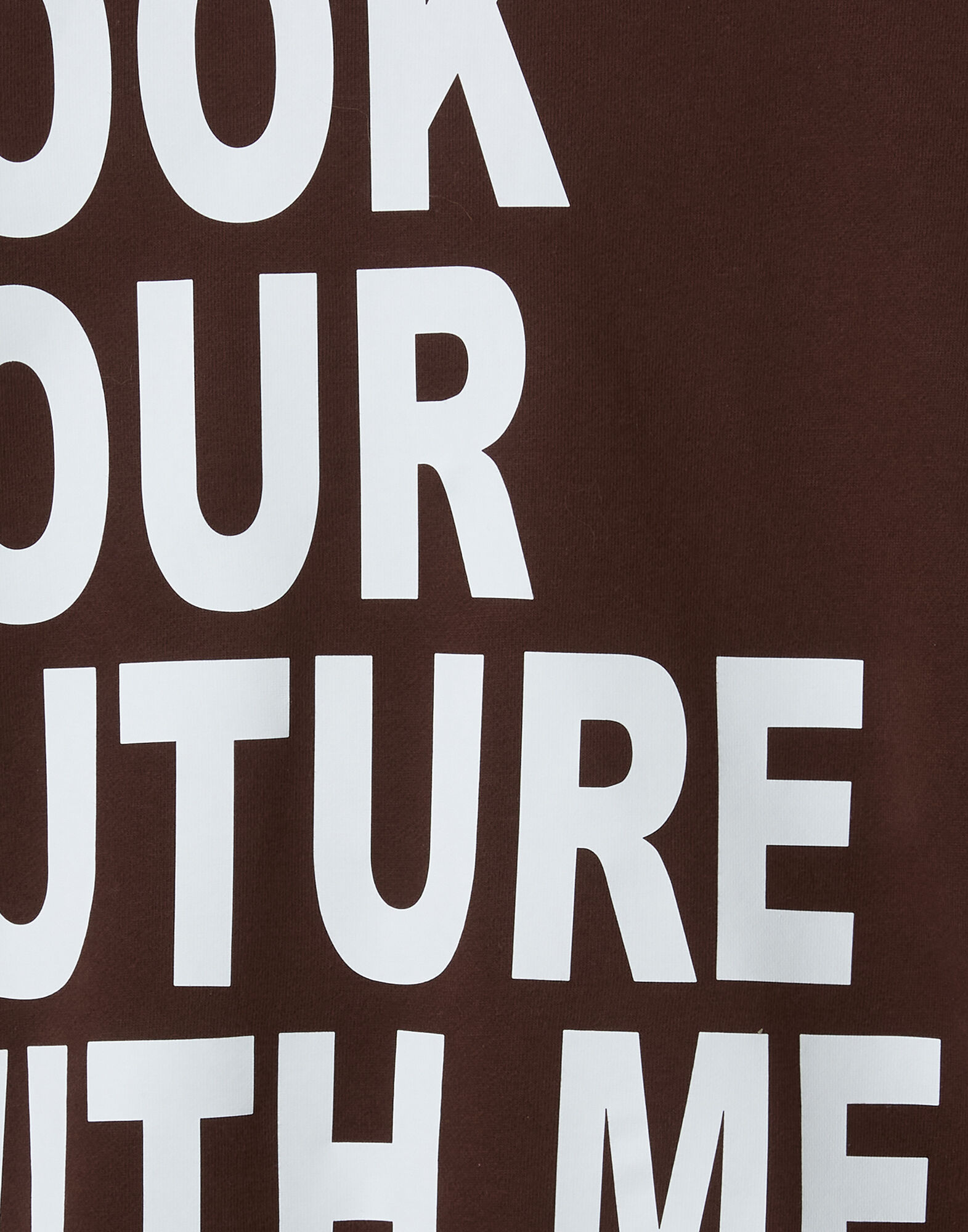 La DoubleJ Off Court Sweatshirt Solid Brown SWE0035JER054SOLIDBR07