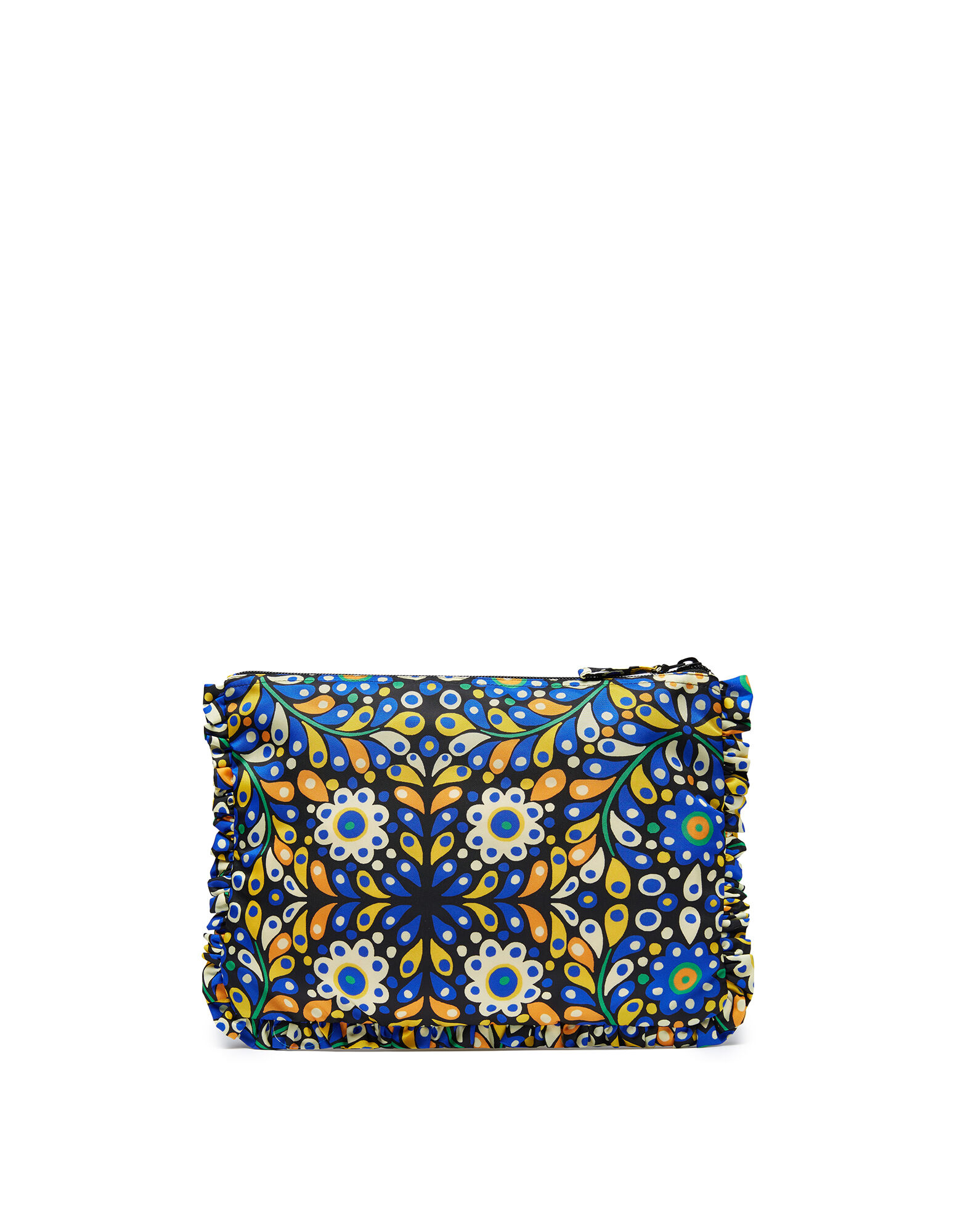 LaDoubleJ Hand Pochette Confetti Blu BAG0002NYL001CON0002