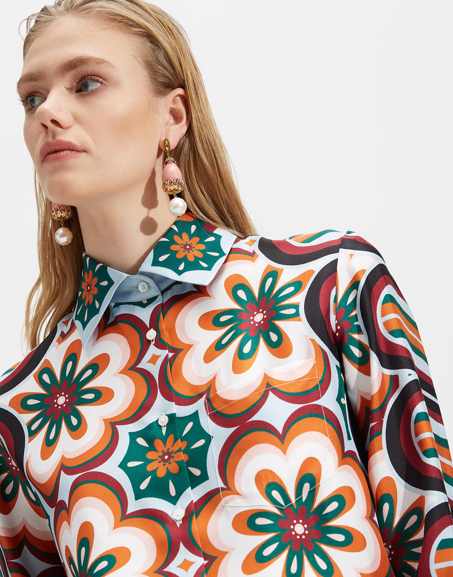 LaDoubleJ Boy Shirt Ciccio Arancio SHI0040SIL006CIC0002