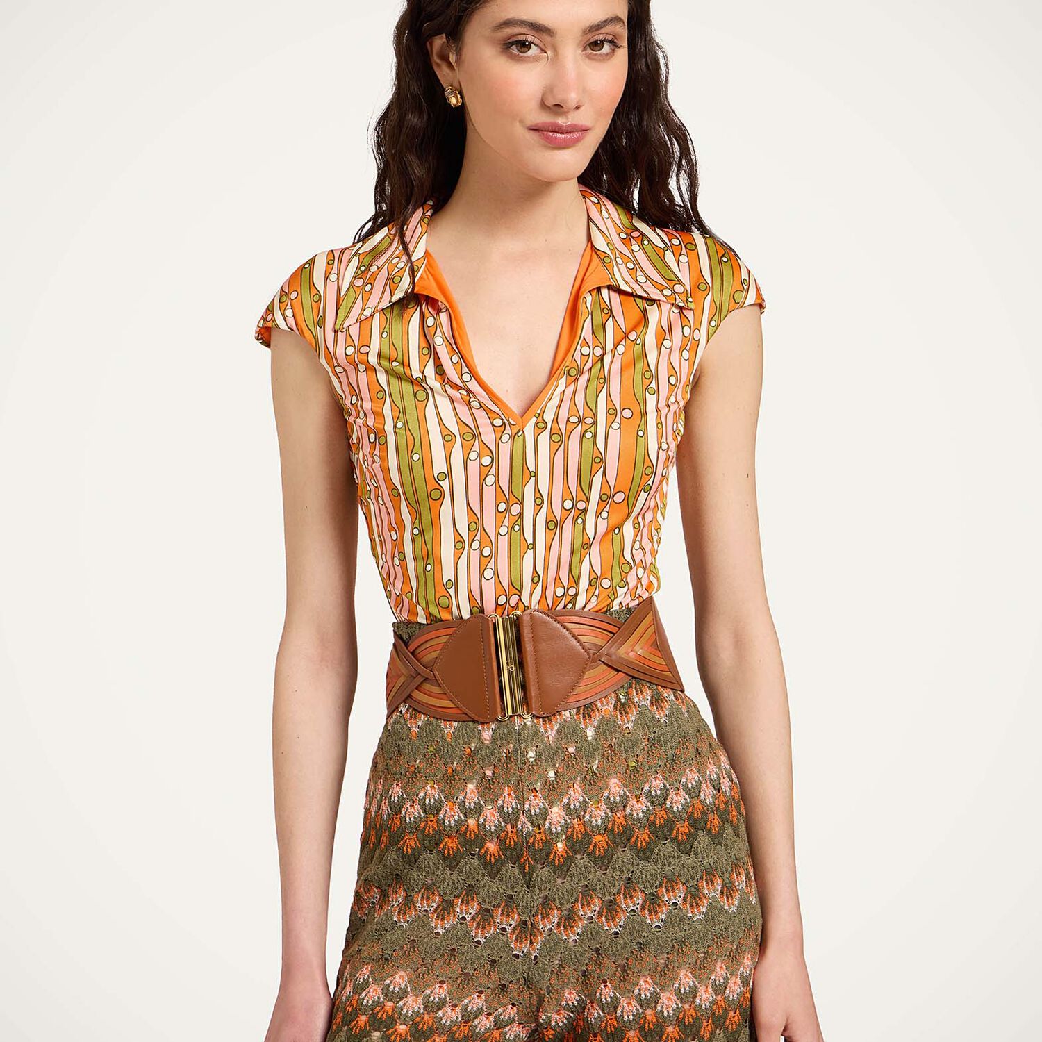 La Double J Sleeveless Stretch Polo | Thumbnail 7 La Double J Sleeveless Stretch Polo | Thumbnail 7