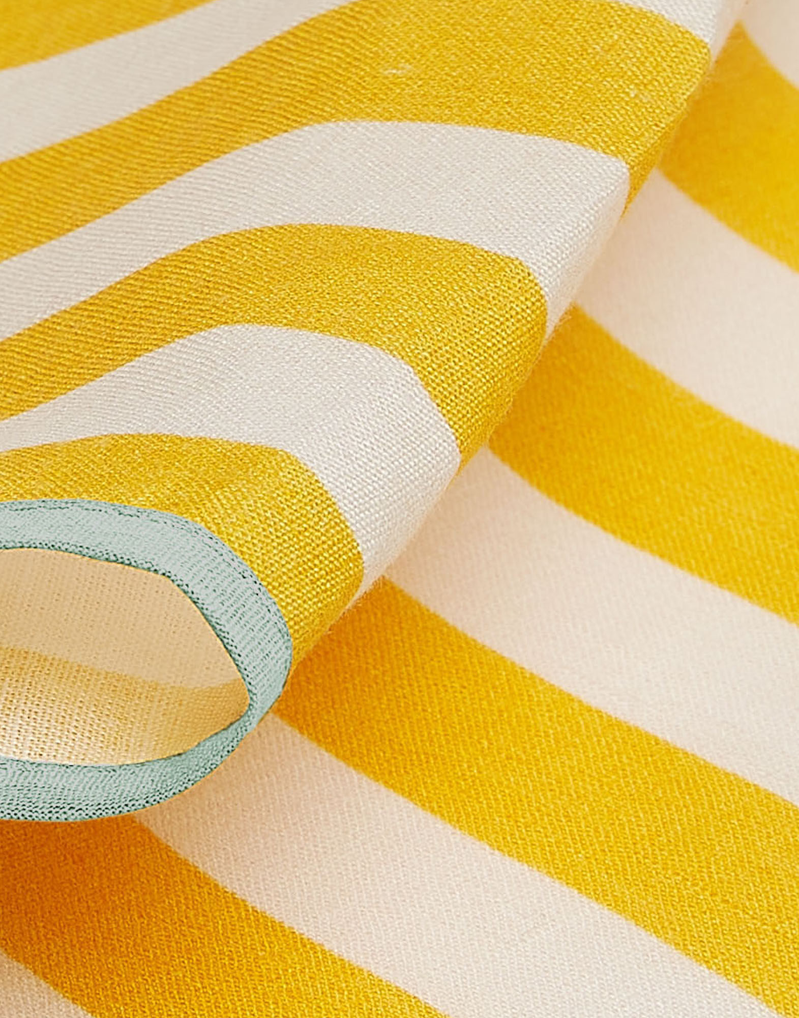 La DoubleJ Large Napkins Set Of 2 Riviera Giallo NAP0010LIN001RIV0003