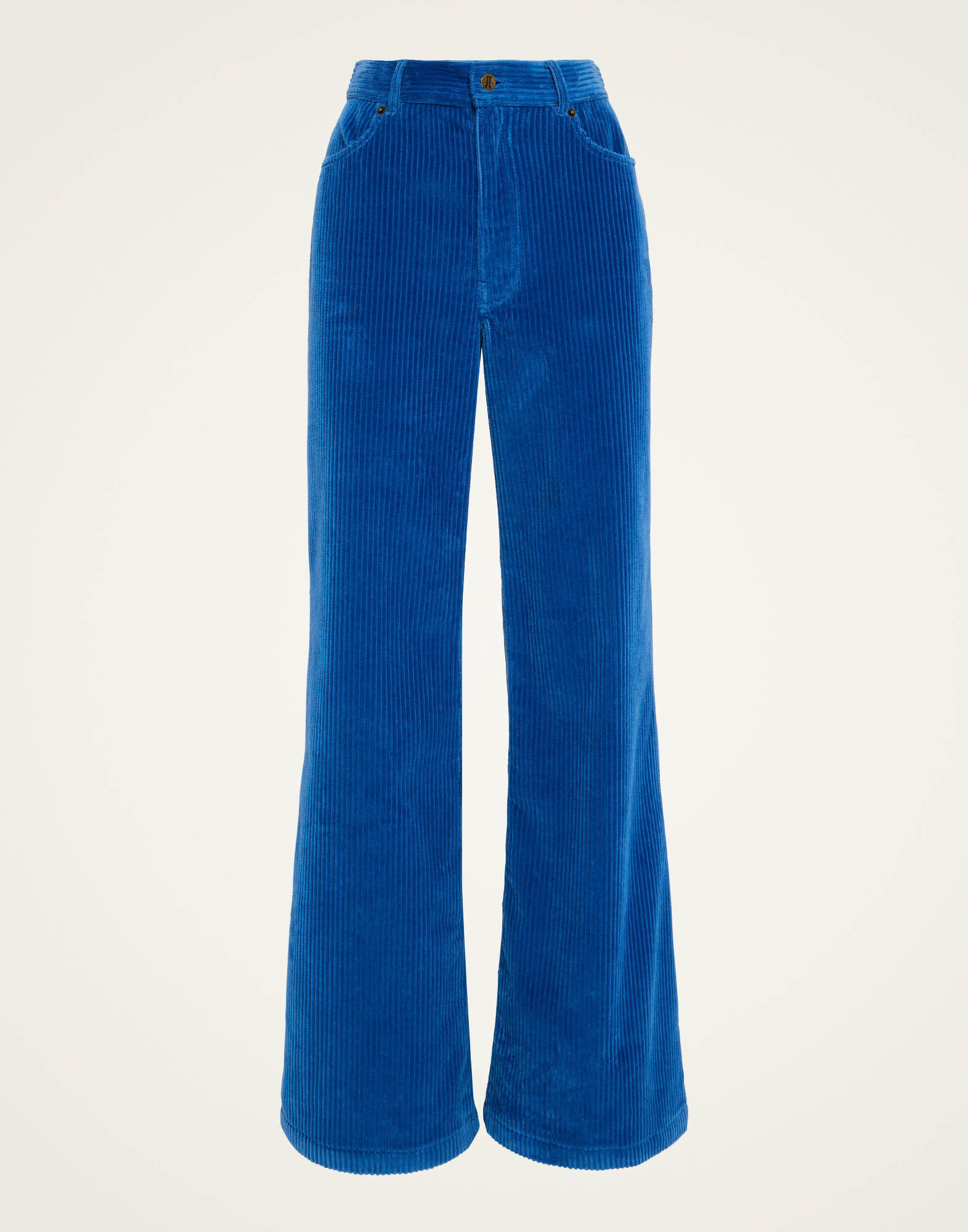 La DoubleJ The Flare Pants Solid Light Blue TRO0140VEL013SOLIDBU01