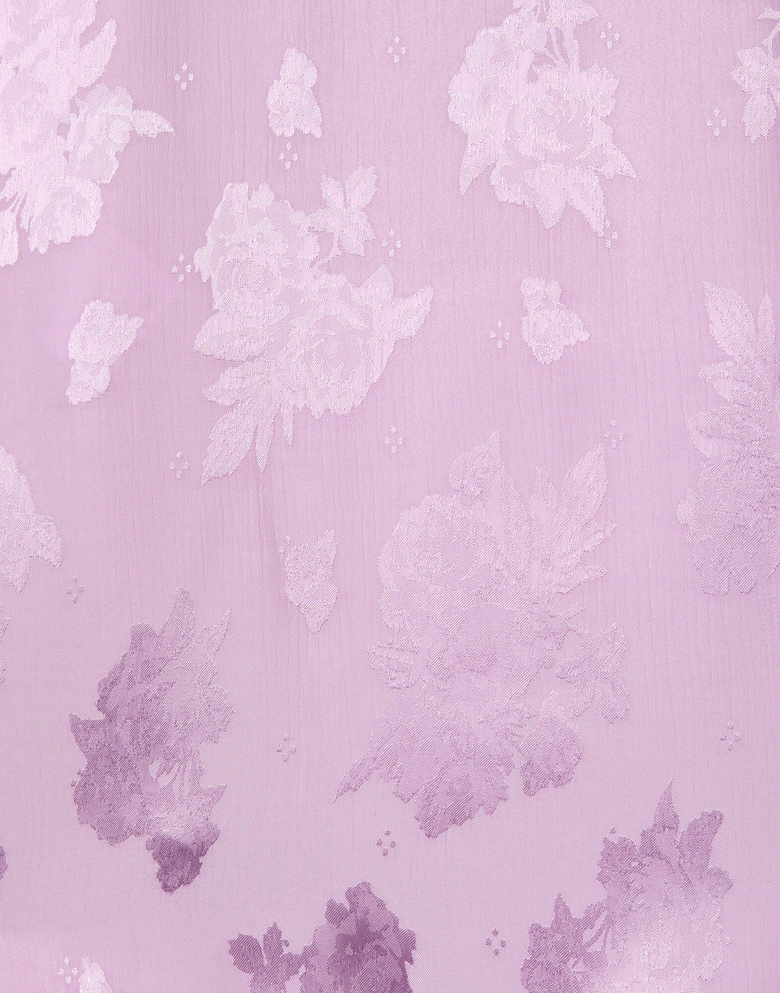 La DoubleJ Ascot Shirt Solid Lilac SHI0155JCQ133SOLIDPU02