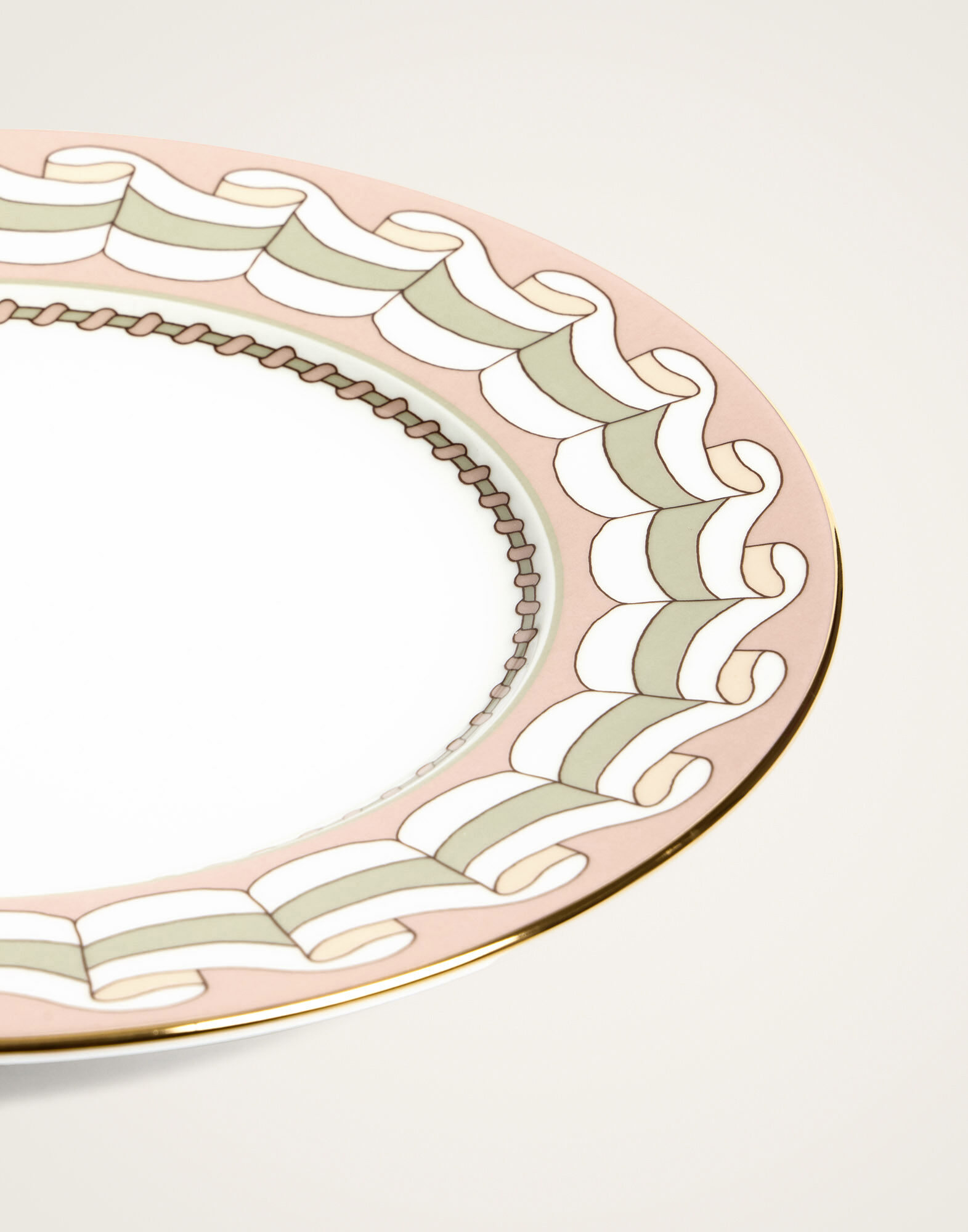 La DoubleJ Charger Plate Poseidon Dusty Pink CHA0001CER001PDS01PI10