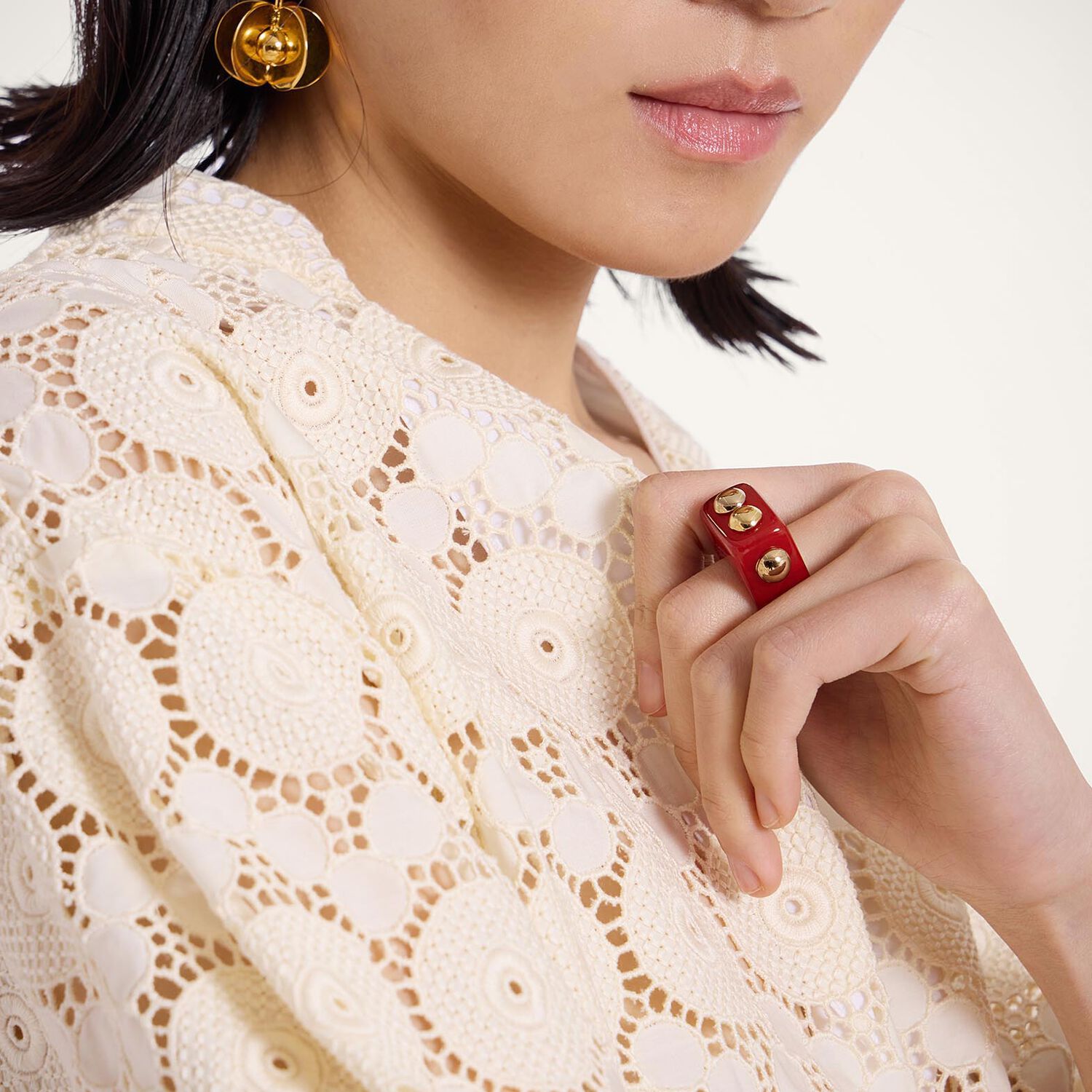 La Double J Nefertiti Ring
