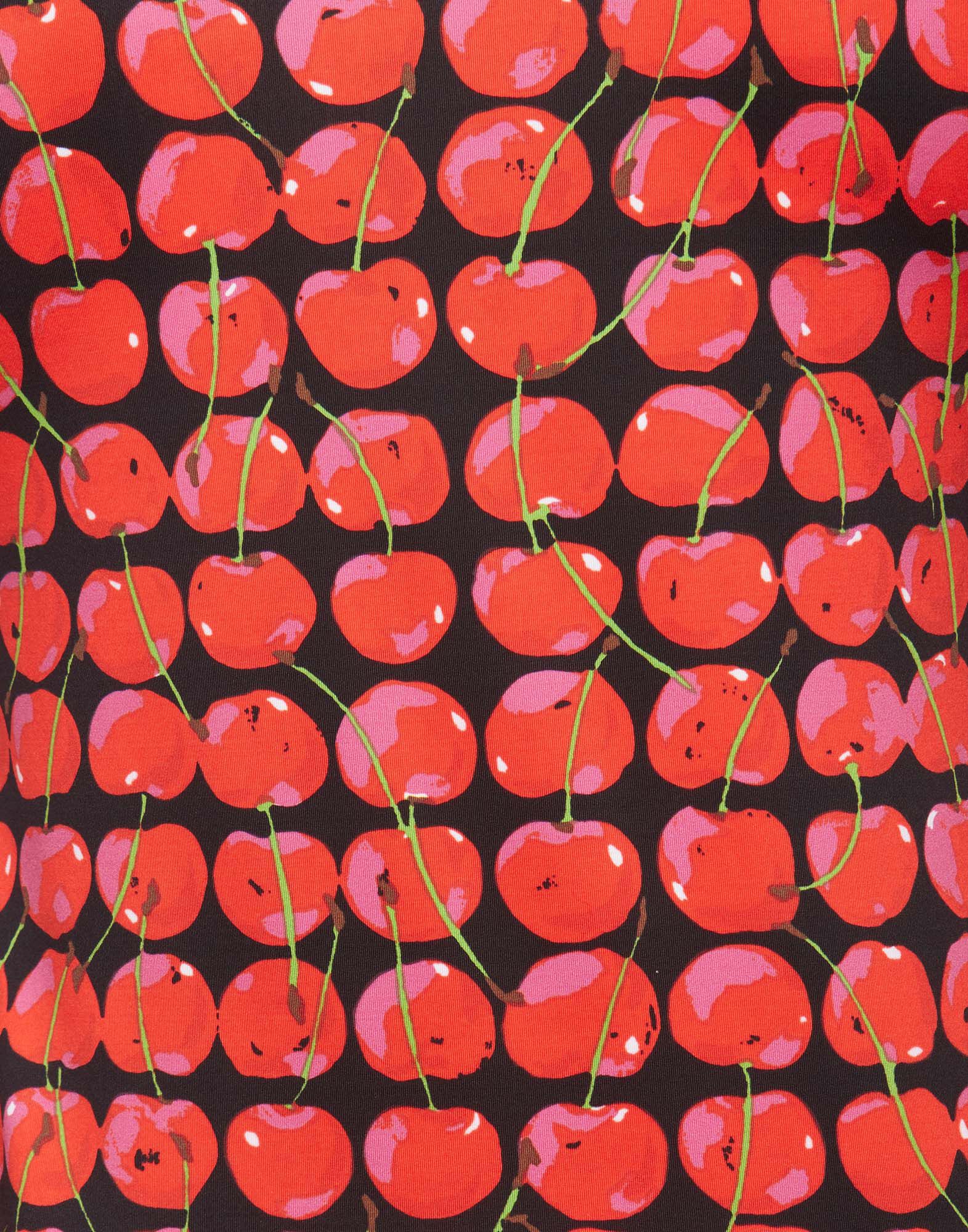 La DoubleJ Turtleneck Black Cherries SHI0030JER005CHY0003