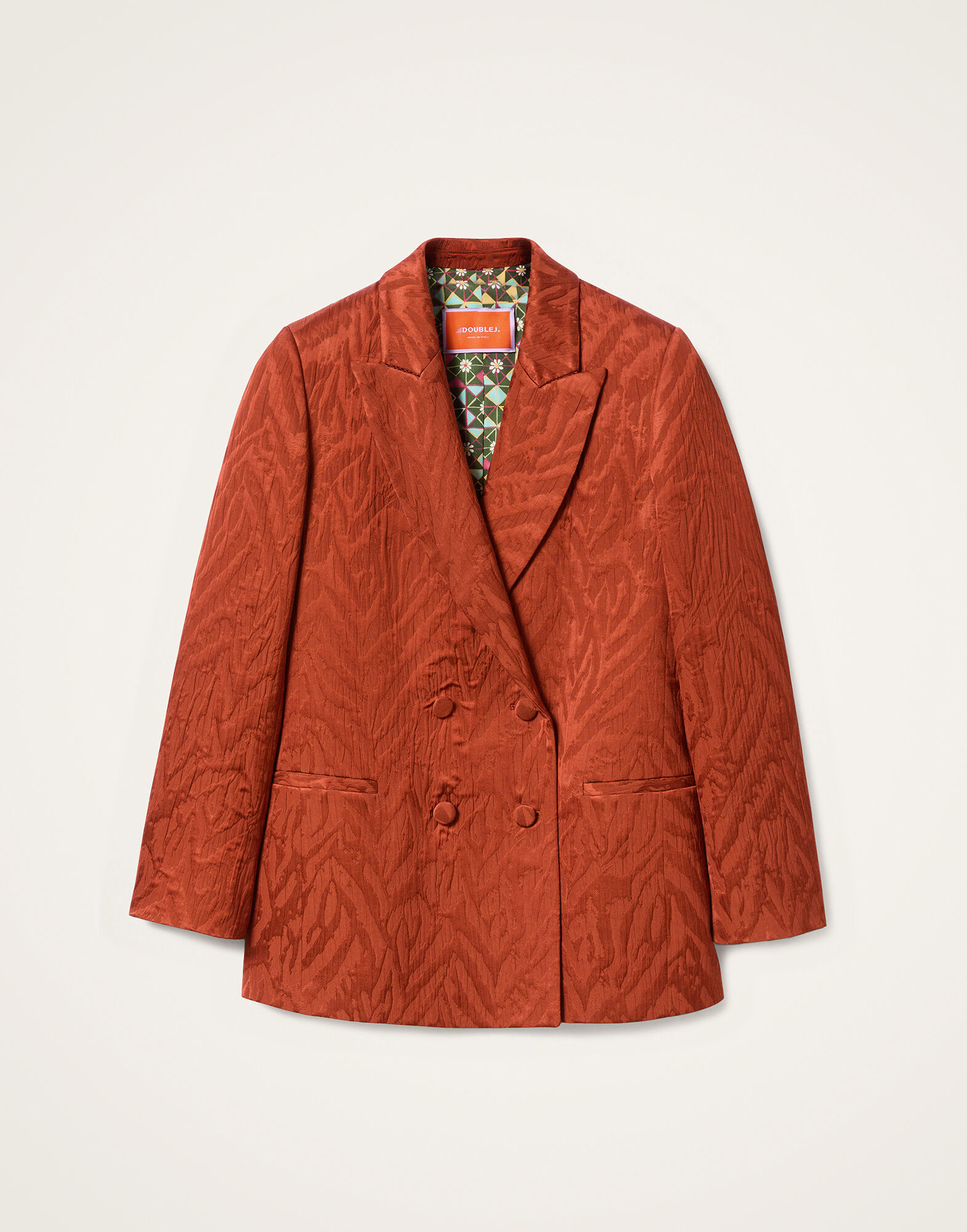 La DoubleJ Jagger Jacket Animalier Rust JAC0148JCQ118ANI02OR04