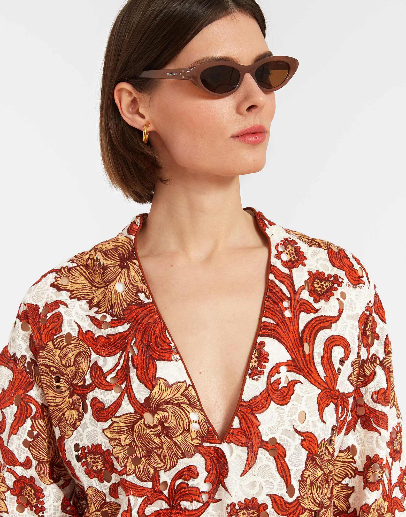 La DoubleJ Jackie Shirt Reef White SHI0093EMB031REE01WH01