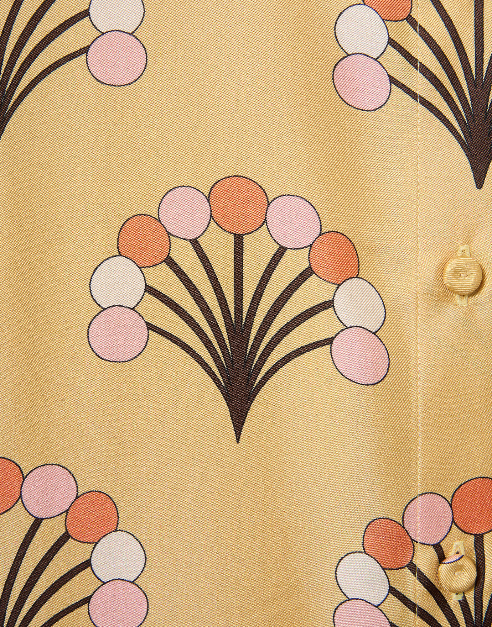 La DoubleJ Boy Shirt Florette Yellow SHI0001SIL001FLO05YE02