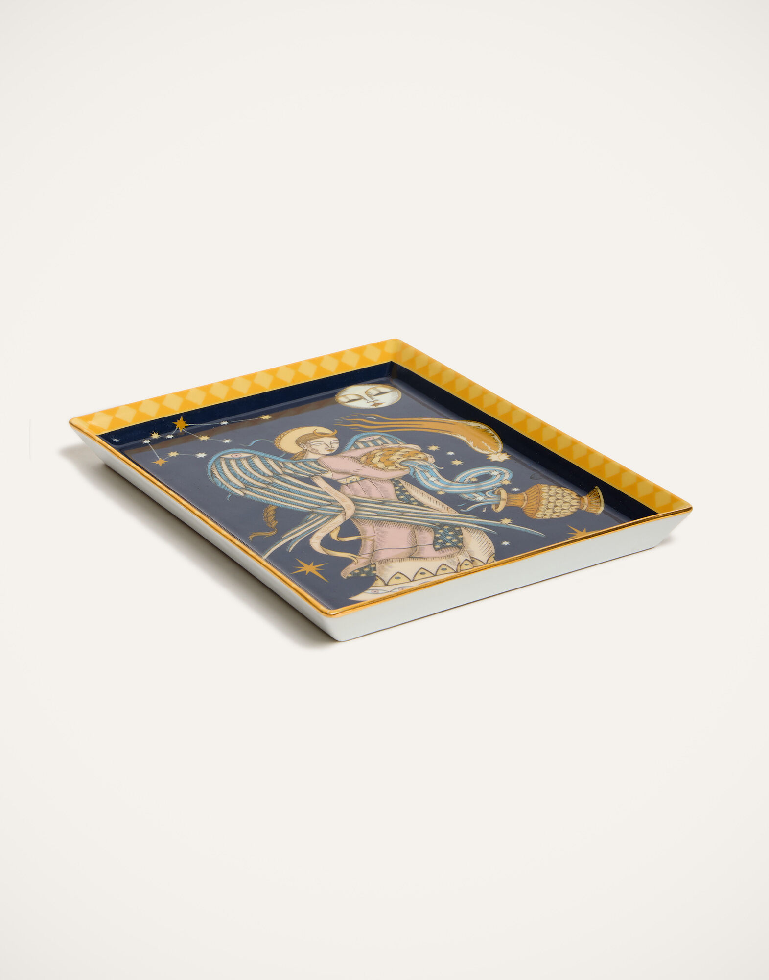 La DoubleJ Trinket Tray The Angel Midnight Blue TRI0008CER001ANG01BU04