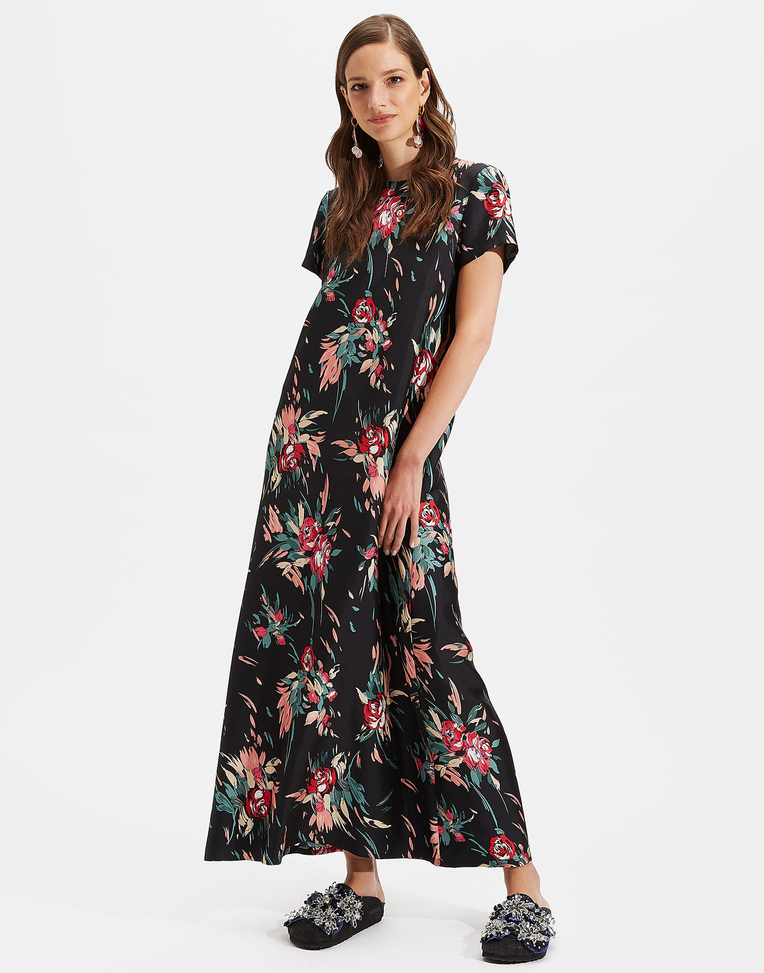 LaDoubleJ Swing Dress Breezy Nero DRE0001SIL001BRZ0002