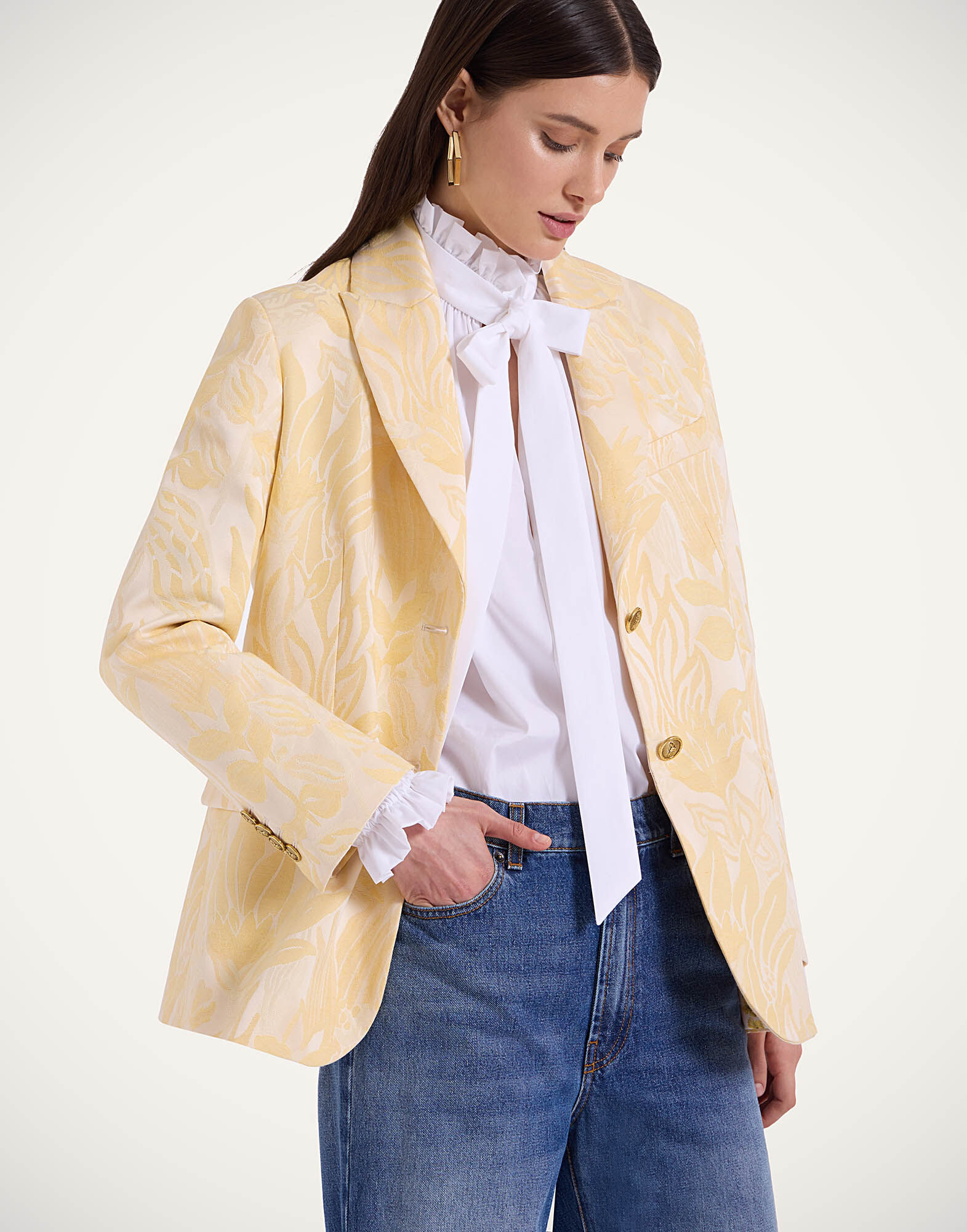 La DoubleJ Jones Jacket Iris Yellow JAC0106JCQ109IRS06YE02