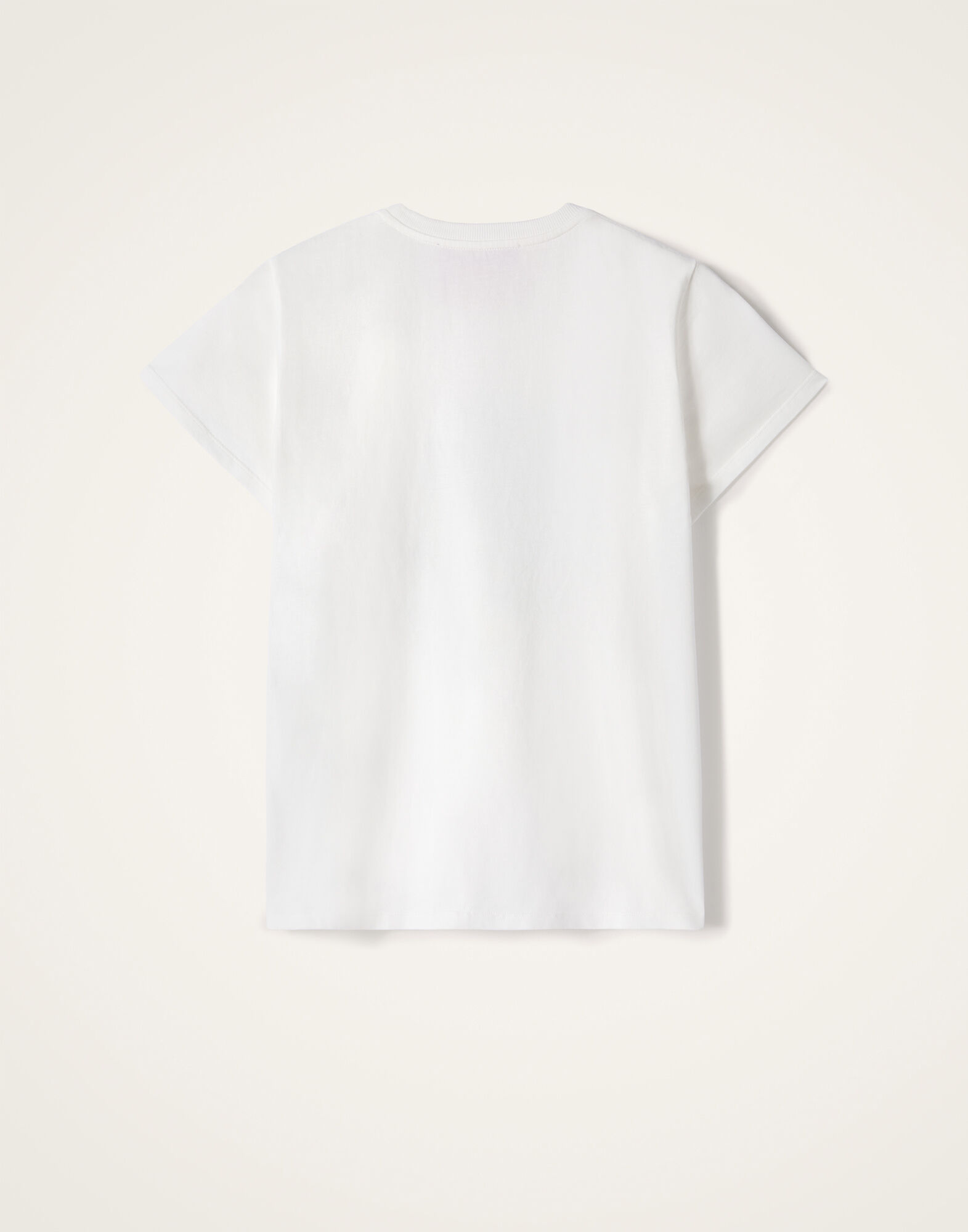 La DoubleJ High Tee Shirt Parrotstem Ecru TSH0069JER079PAS02BR05