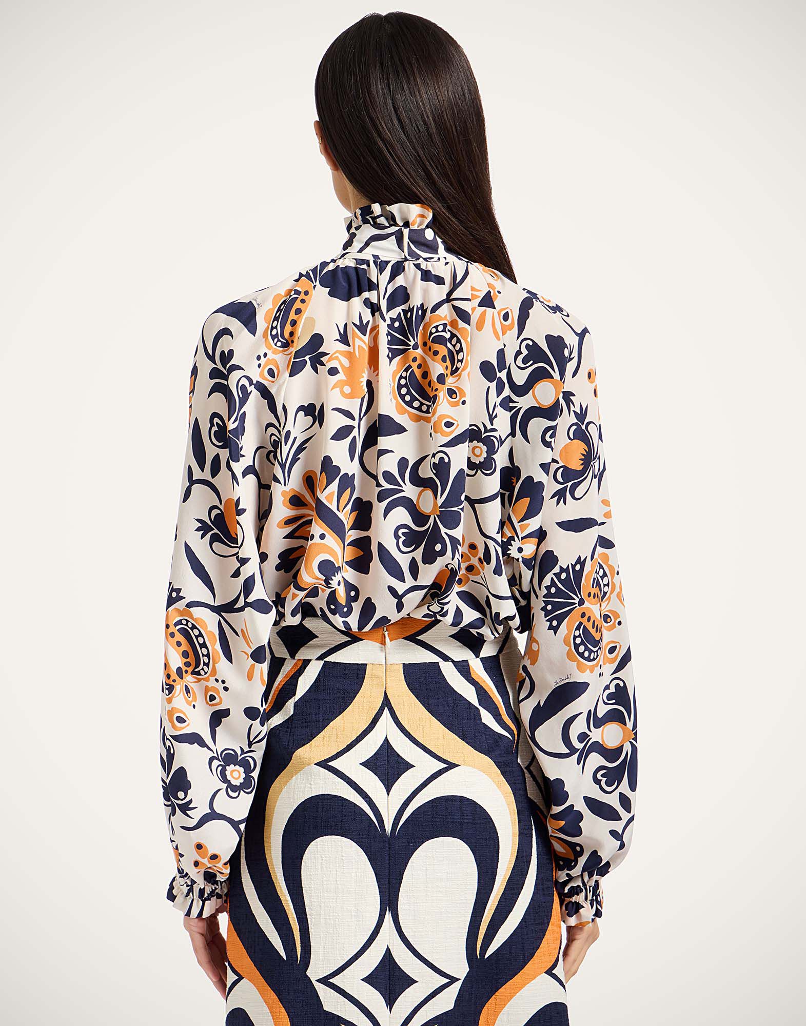 La DoubleJ Cerere Blouse Selva White SHI0120VIS019SEL06WH01