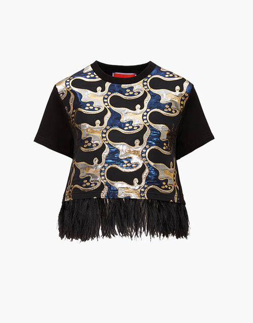 La DoubleJ La Scala Tee Spritz Blue TSH0041JCQ040SPR02BU03