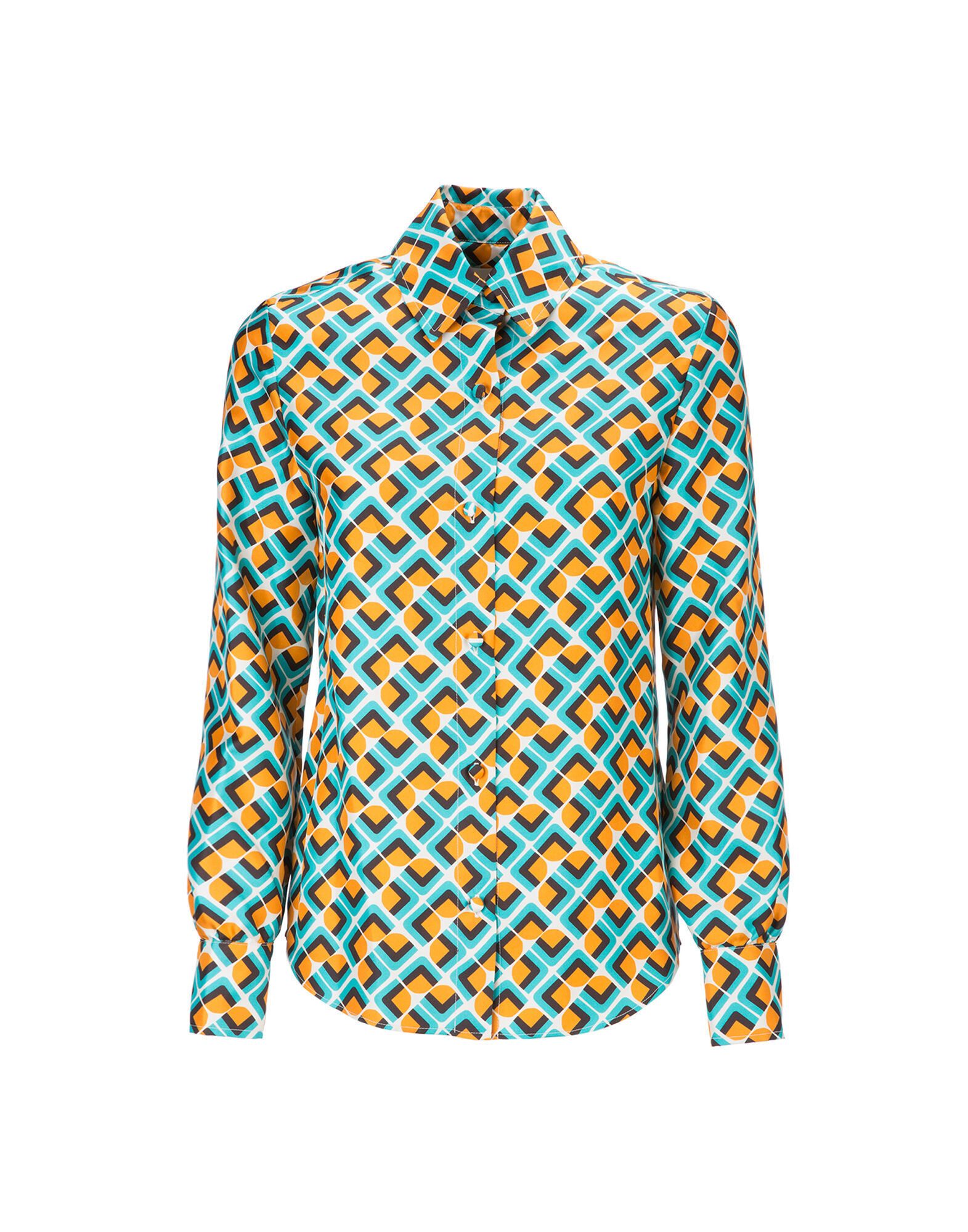 LaDoubleJ Boy Shirt Domino Giallo SHI0001SIL001DOM0002