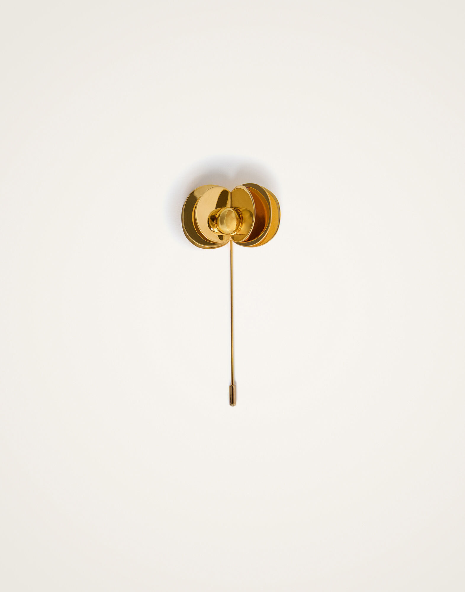 La DoubleJ Aura Pin 24k Gold Plate BCH0001BRA003SOLIDYE05