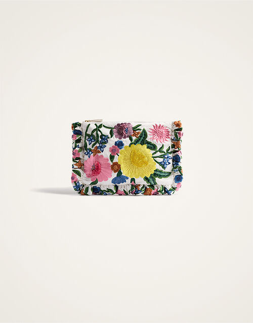 La DoubleJ Hand Pochette Caper Ivory BAG0081EMB108MXF01WH04