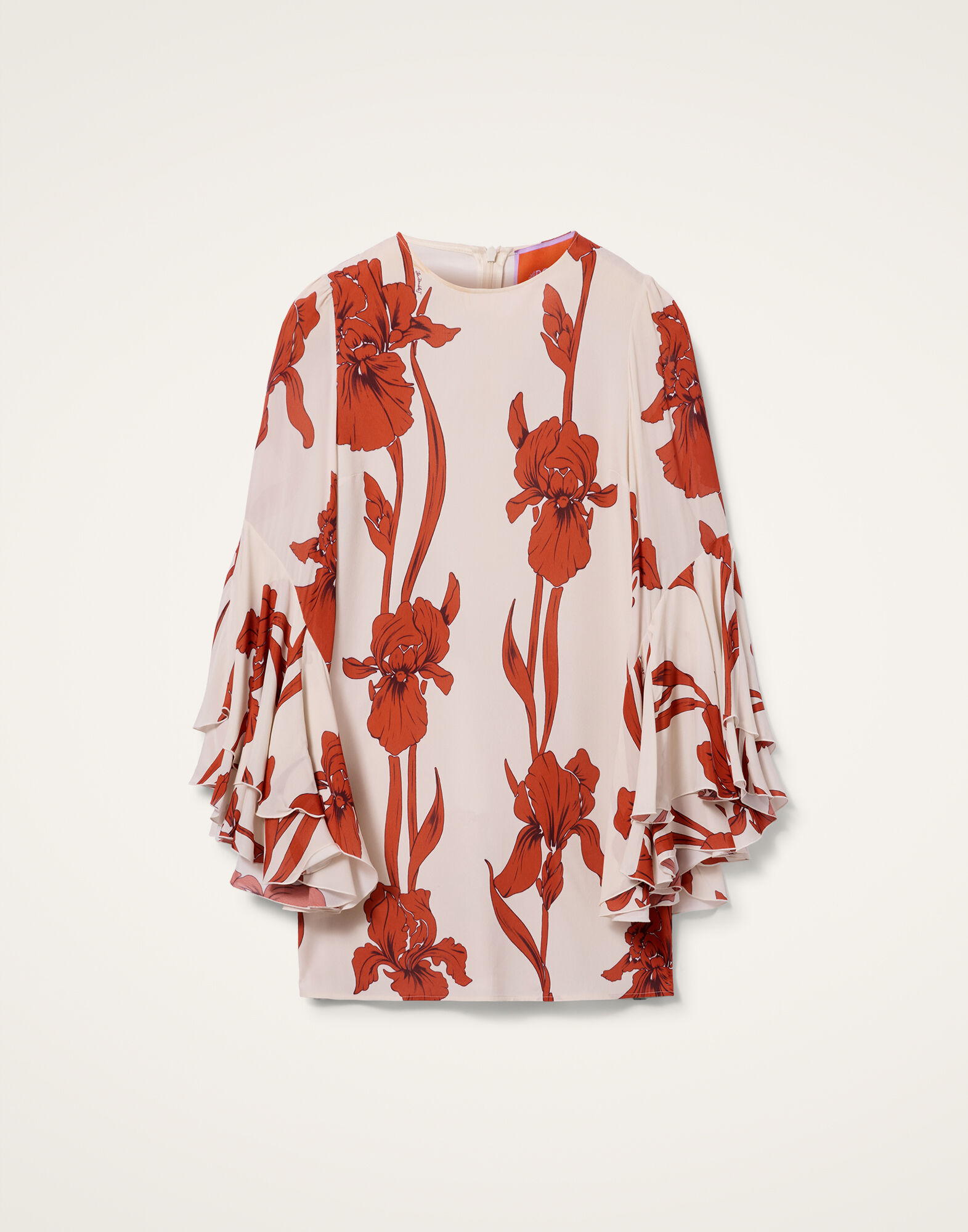 La DoubleJ Friday Dress Iris Dark Orange DRE0852VIS019IRS04OR03