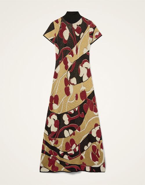 La DoubleJ Herald Long Dress Multicolor Gold DRE0993KNI185VA434YE05