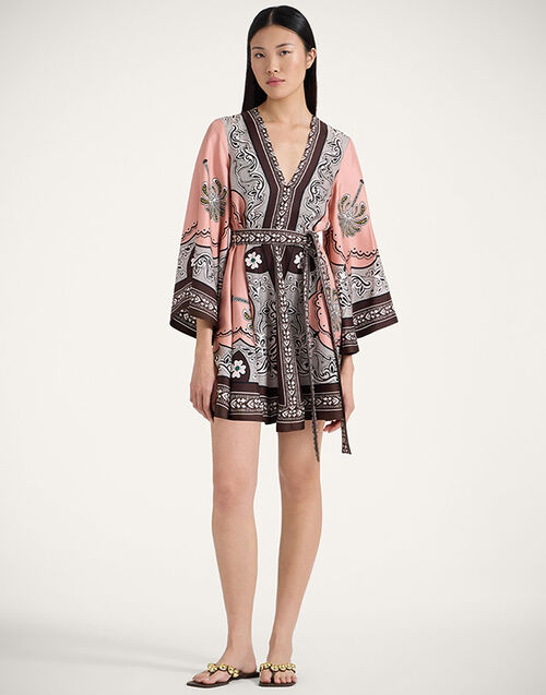 La DoubleJ Mini Magnifico Dress Mirage Placée Pink DRE0575SIL006AGE01PI01