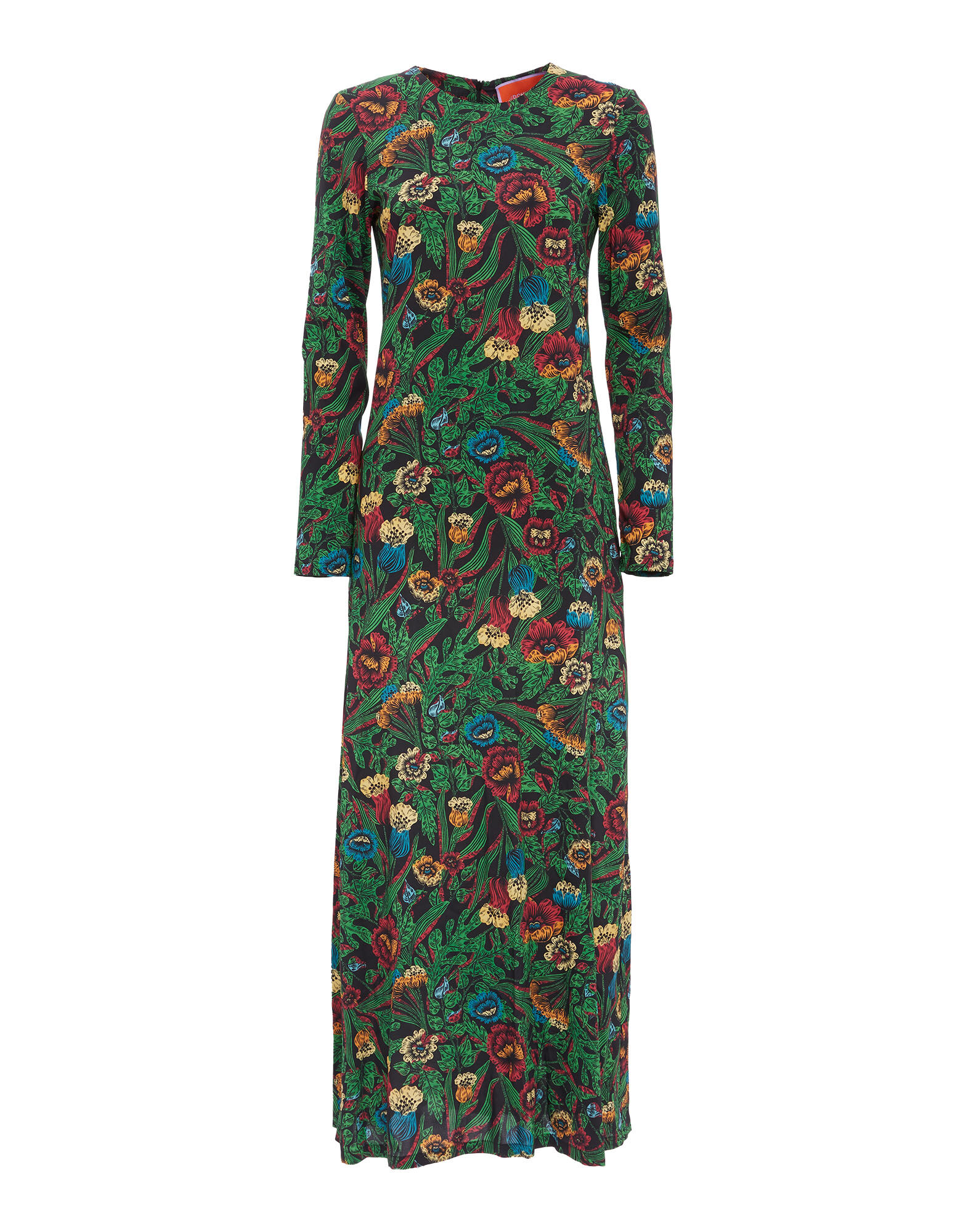 La DoubleJ Long Sleeve Swing Dress Night Garden DRE0184VIS001GAR0001