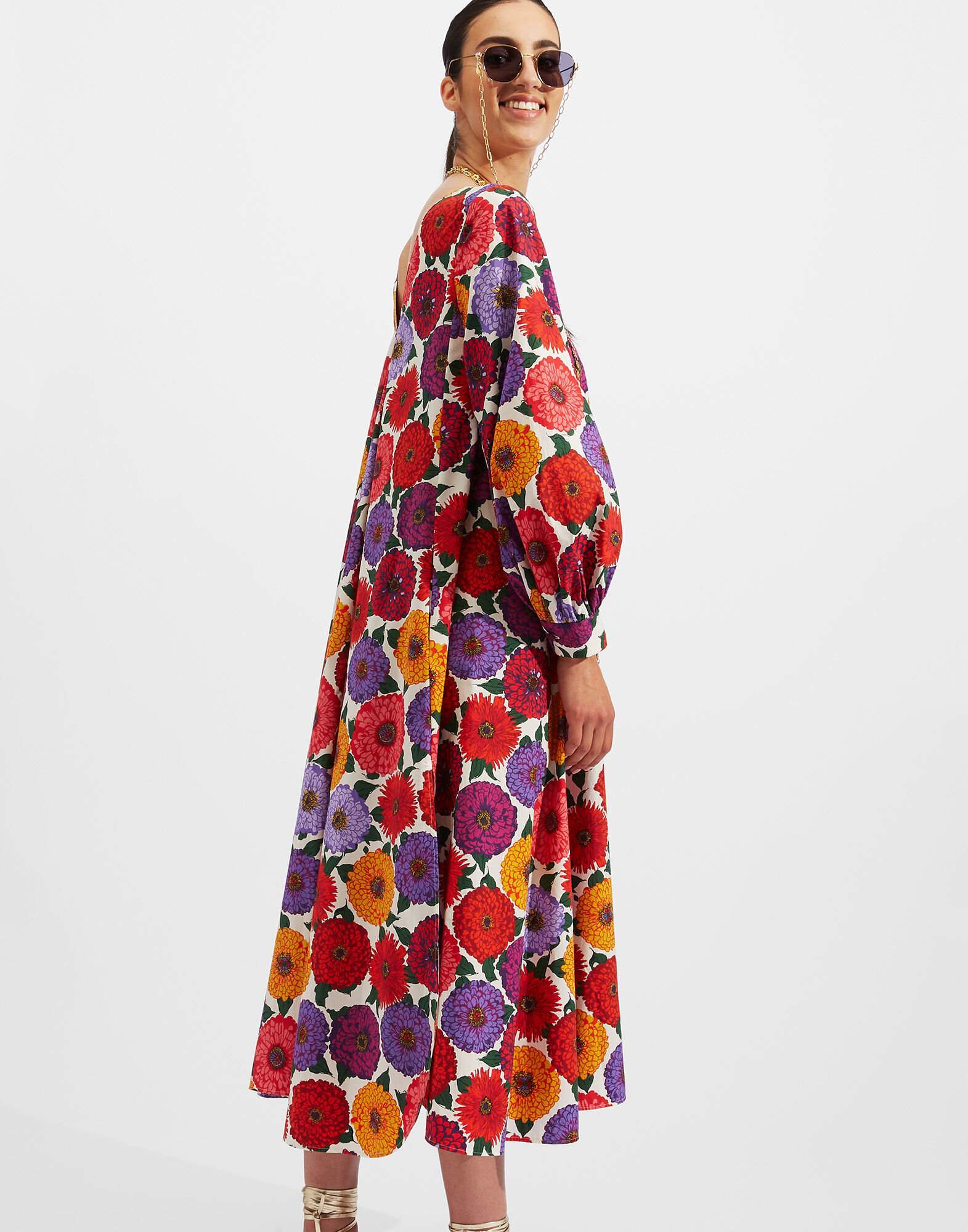 La DoubleJ Bali Dress Zinnie DRE0279COT001ZIN0001