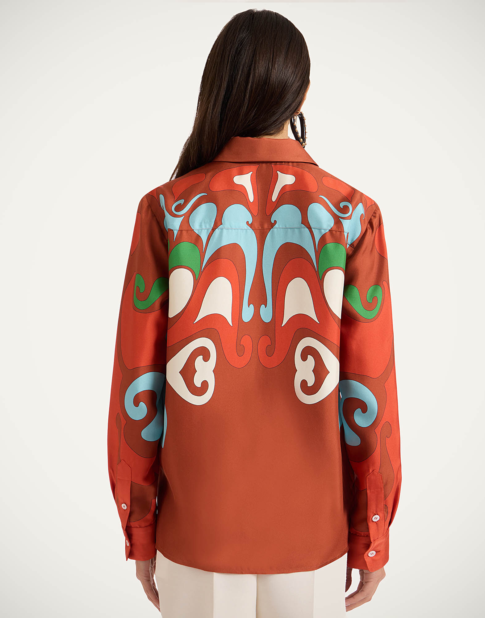 La DoubleJ Boy Shirt Phoenix Plac&eacute;e Light Blue SHI0040SIL006PHO01BU01