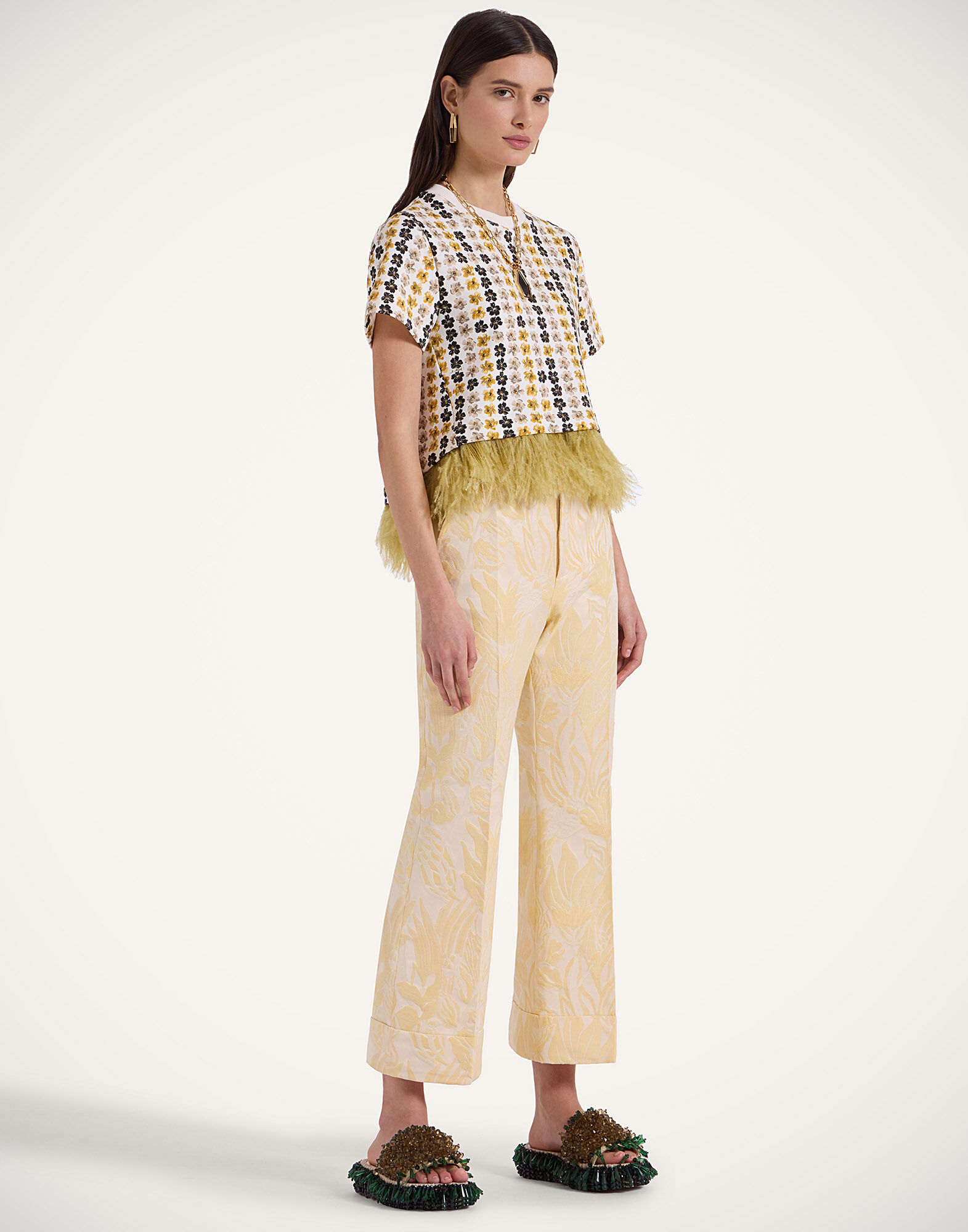 La DoubleJ La Scala Tee Cupid White TSH0026JER039CUP02WH01