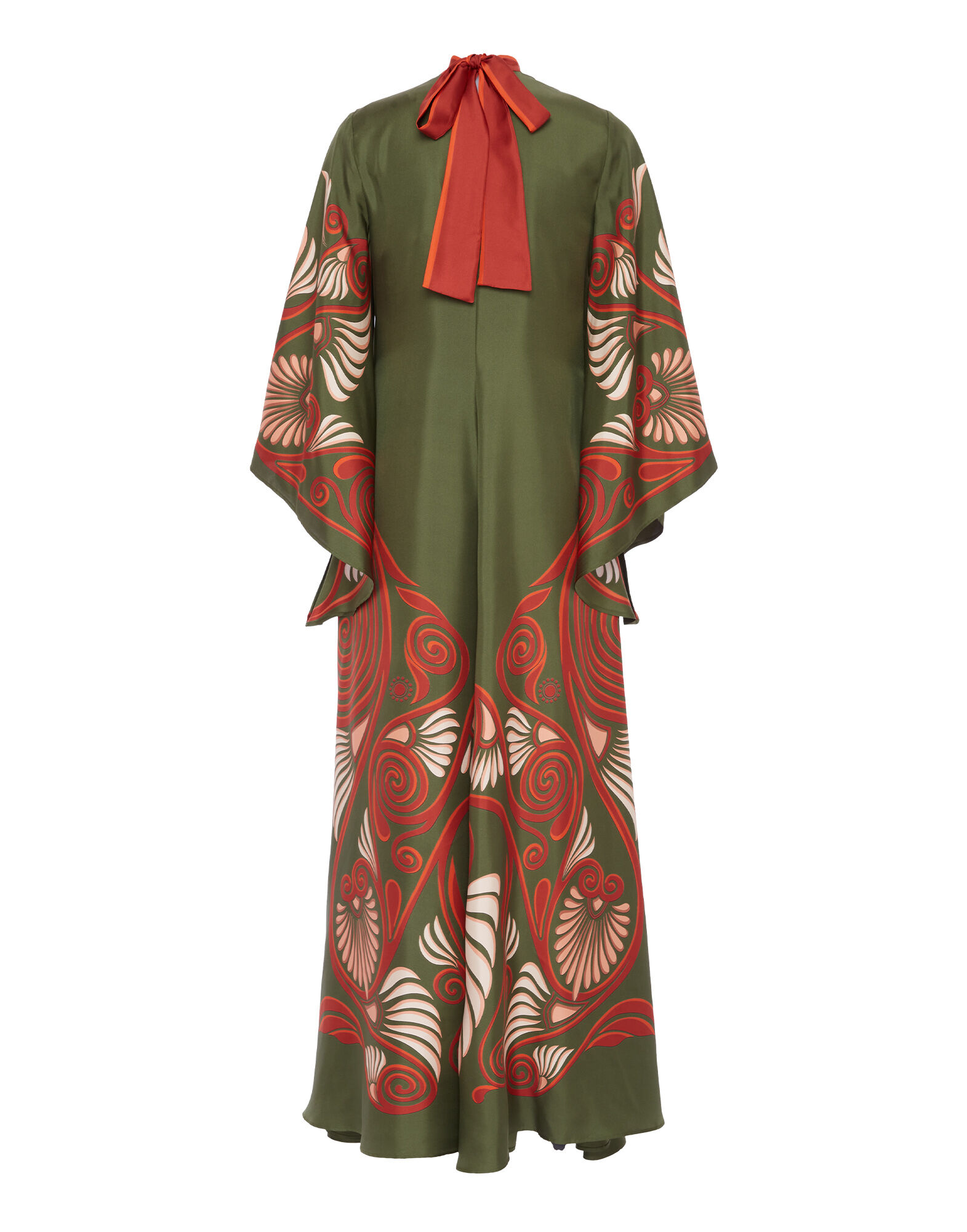 La DoubleJ Magnifico Dress Kerylos Plac&eacute;e Dark Green DRE0232SIL006KER01GR03