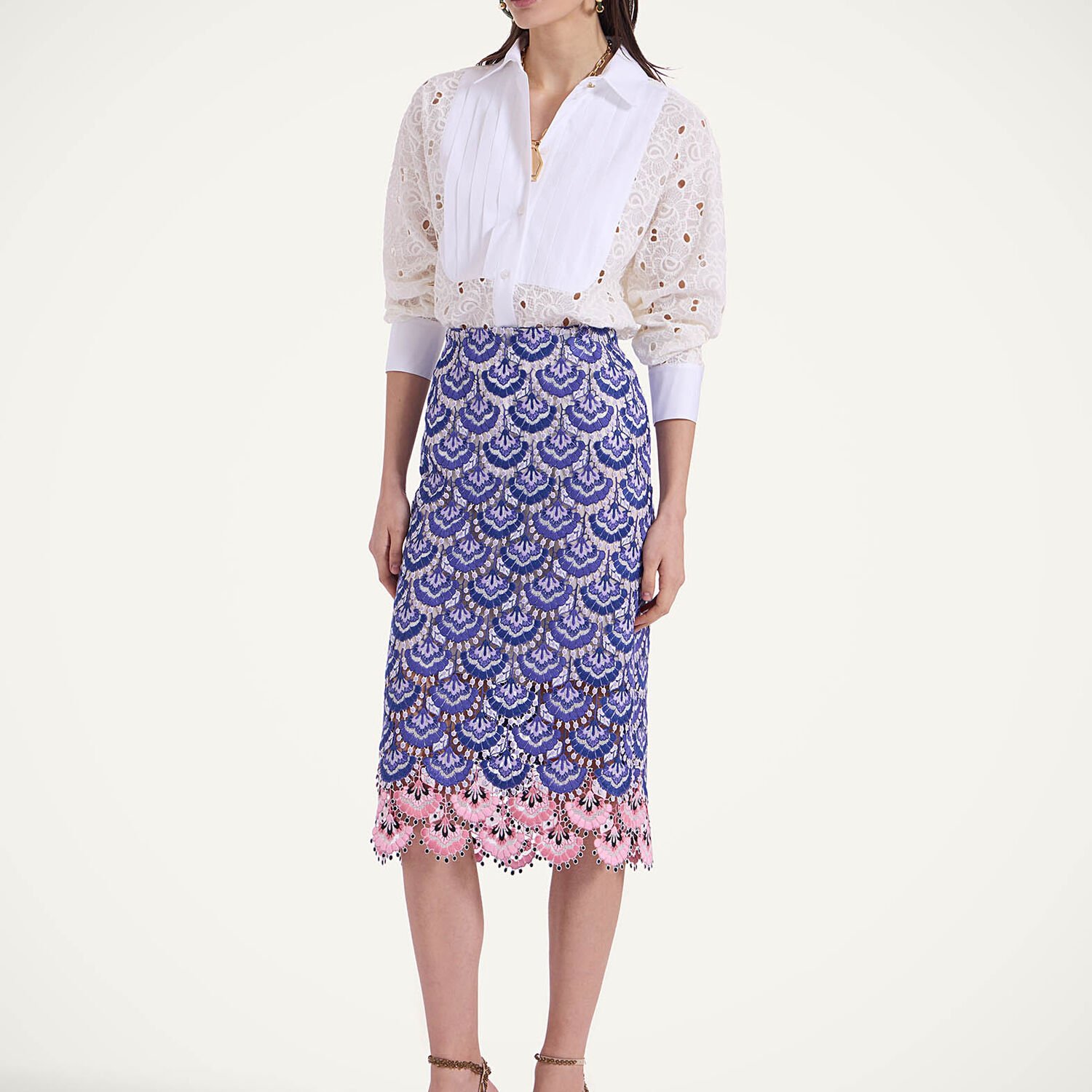 La Double J Pencil Skirt